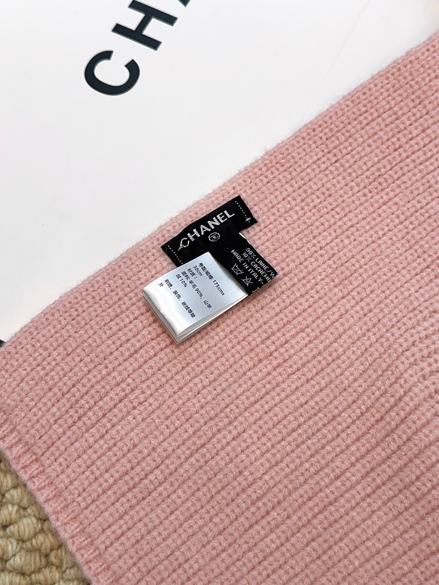 Solid color top cashmere series scarf