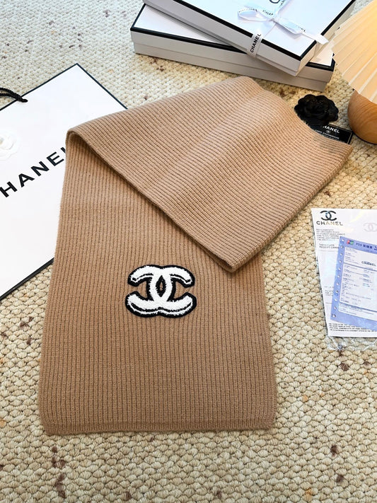 Solid color top cashmere series scarf