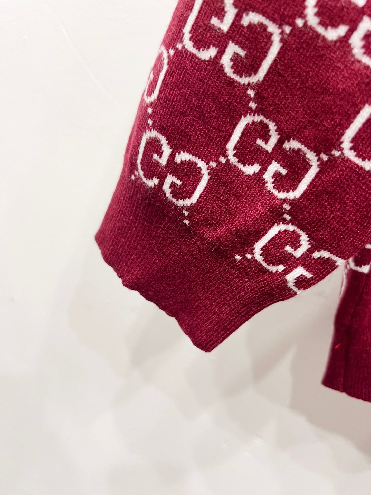 🎄Christmas limited edition🎄25 new autumn and winter logo fully embroidered jacquard knitted cardigan