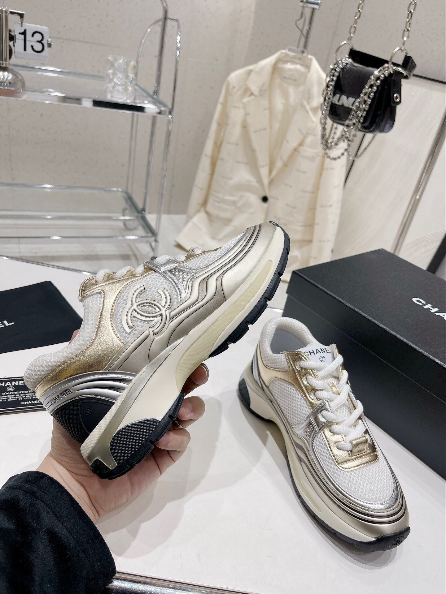 25FW New Golden Horn King Silver Horn King Casual Sports Shoes