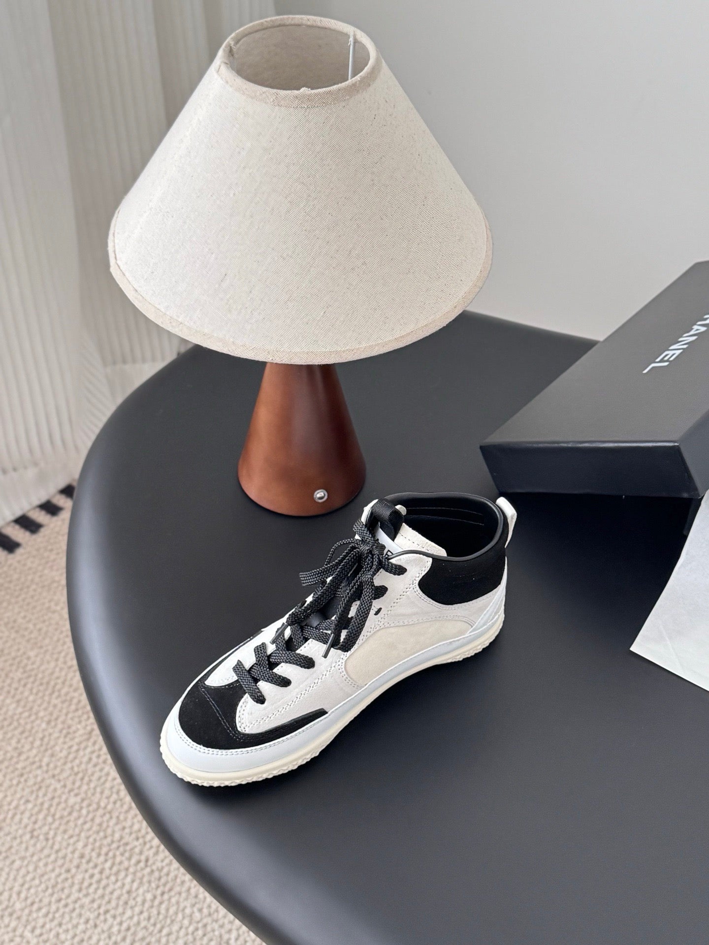 25FW top panda suede Gaobang casual sports shoes