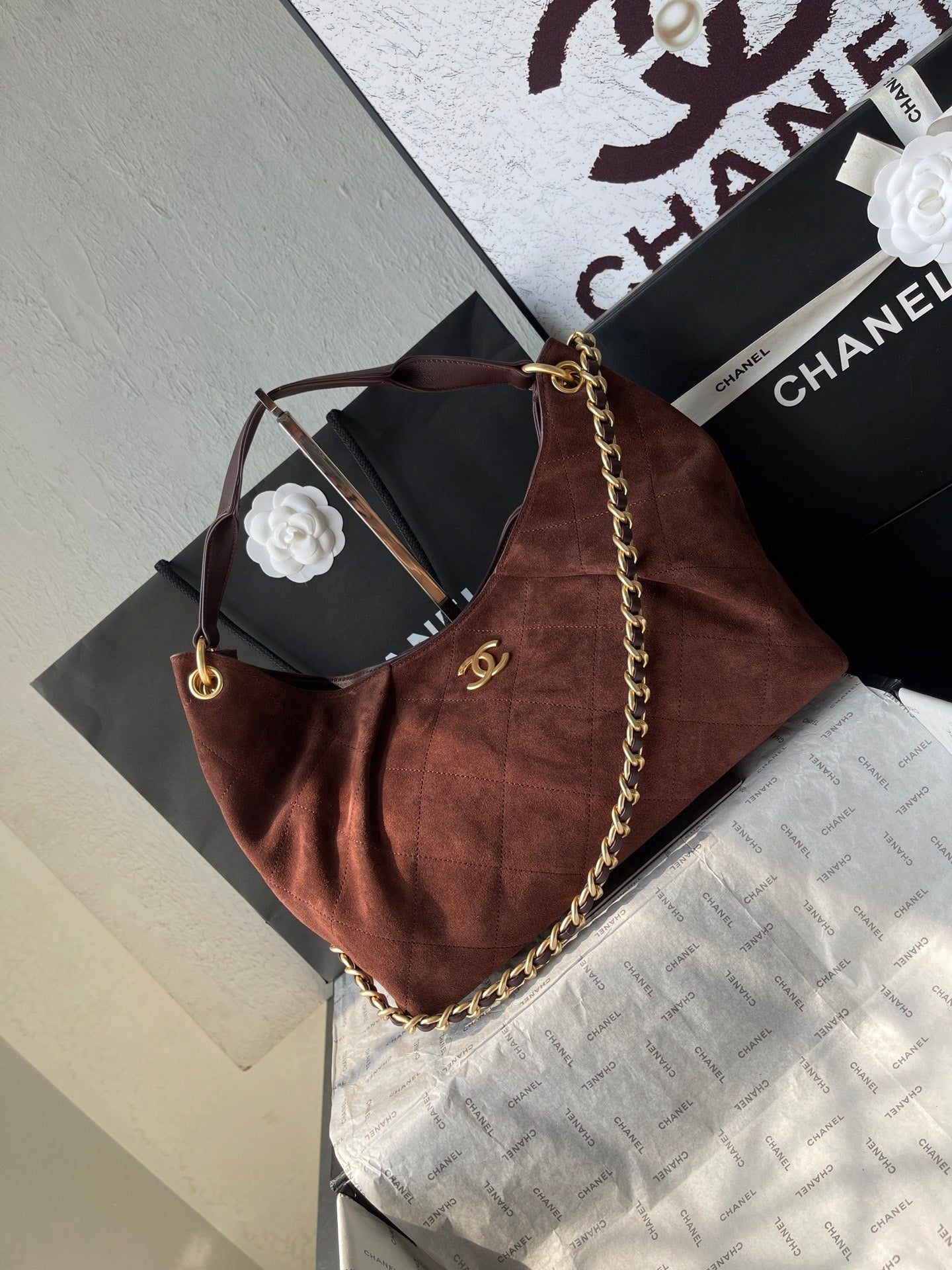 🔥HOT🔥26C latest suede hobo bag