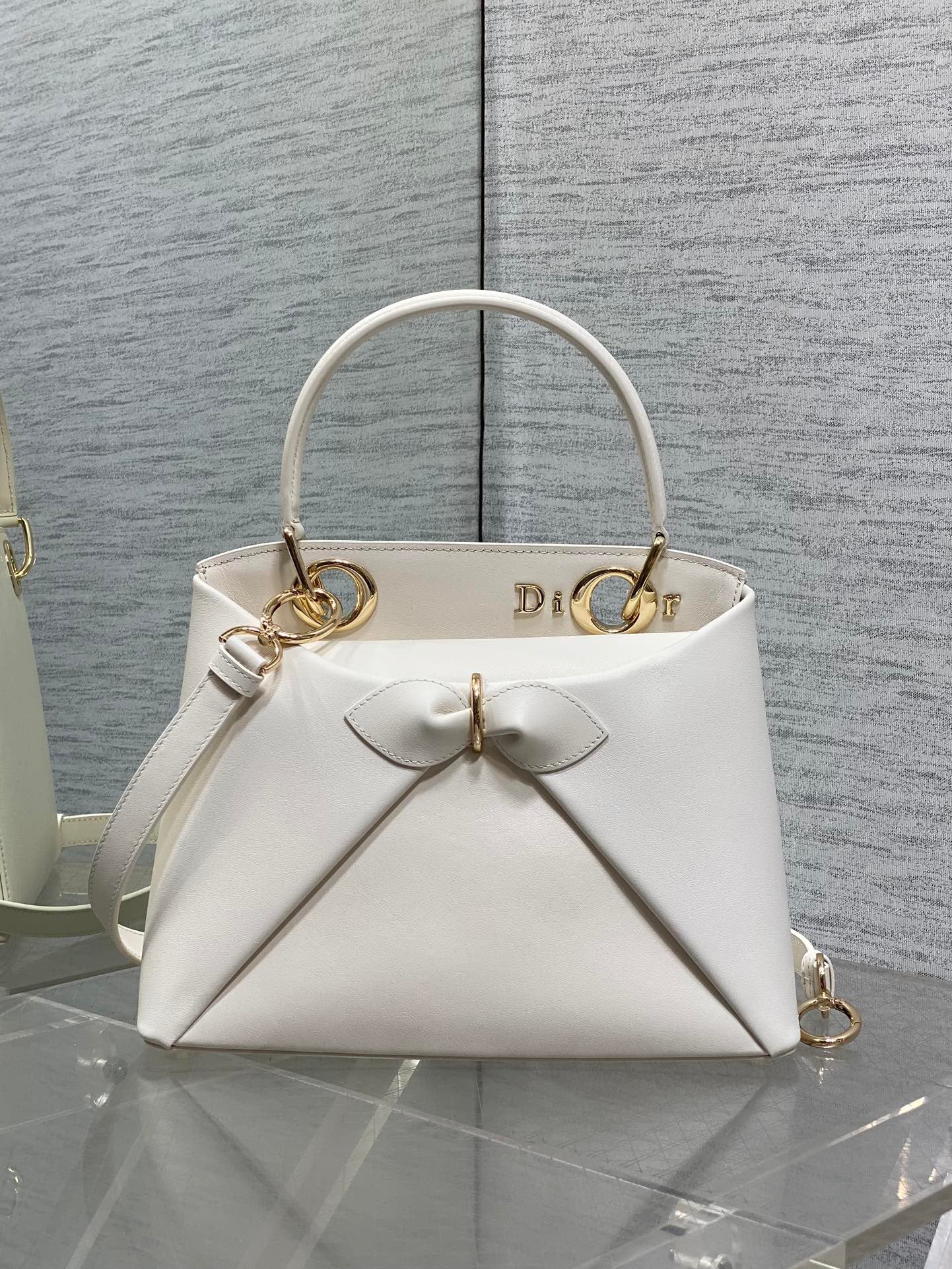 26SS latest bow handbag