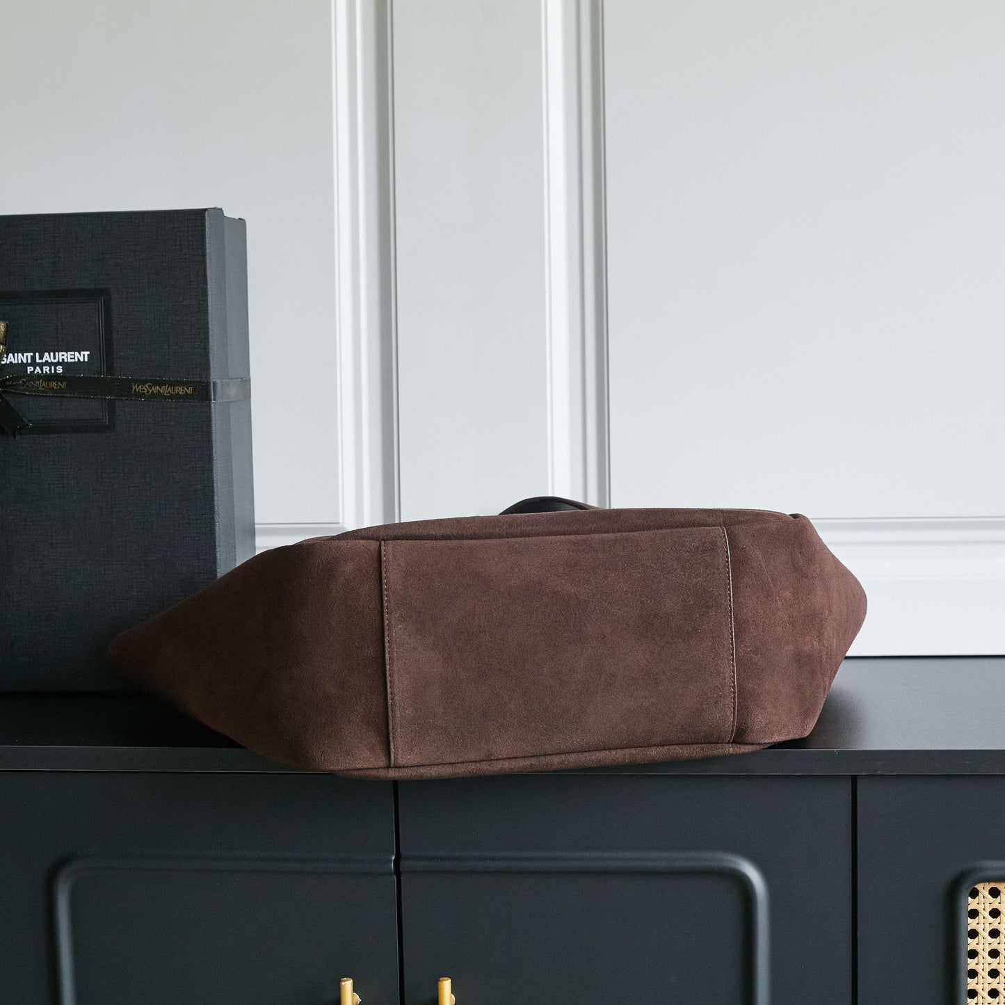 25FW new BEA horizontal TOTE suede bag