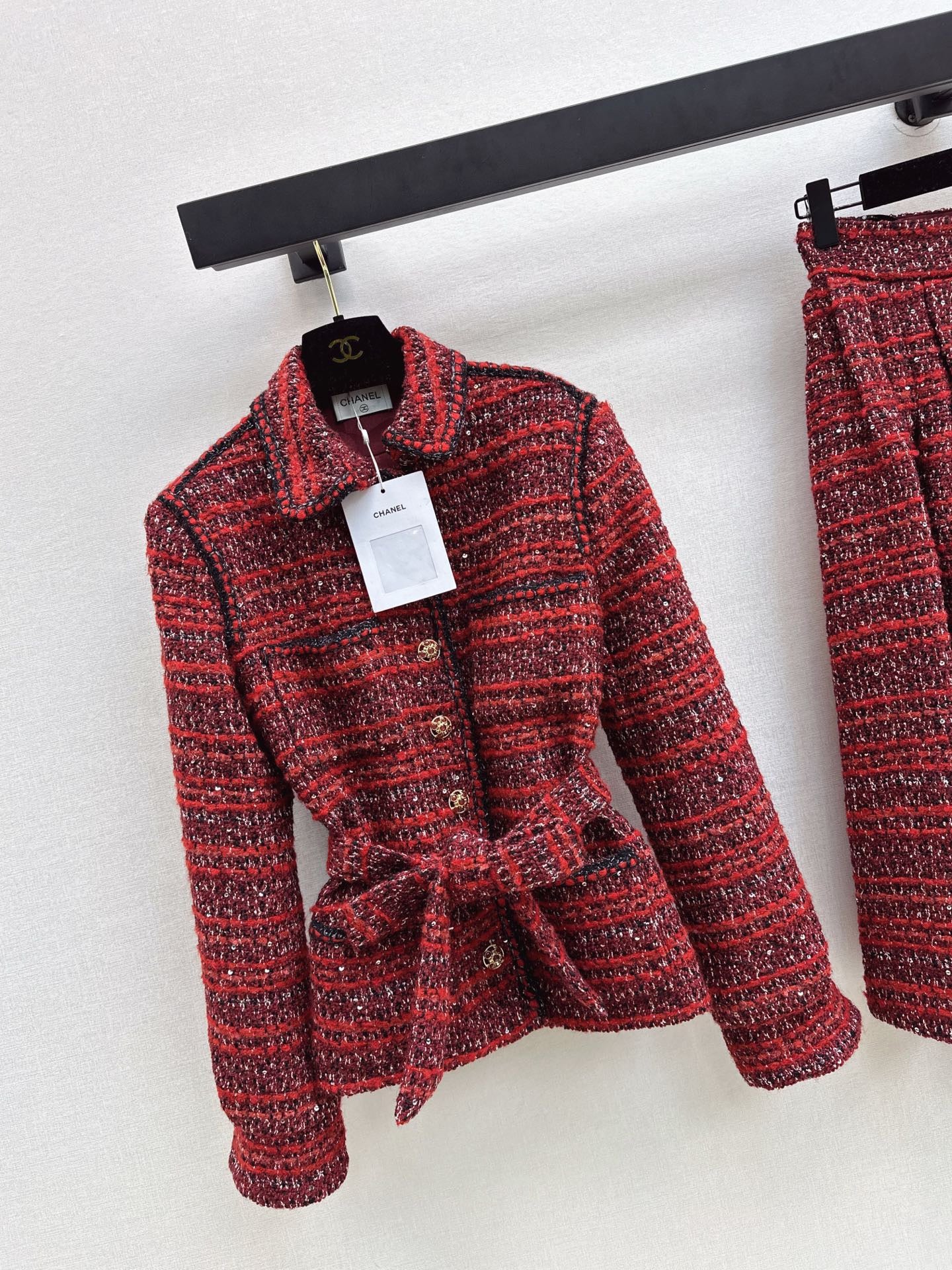 🎄Xmas🎄25FW latest temperament exquisite woven jacket