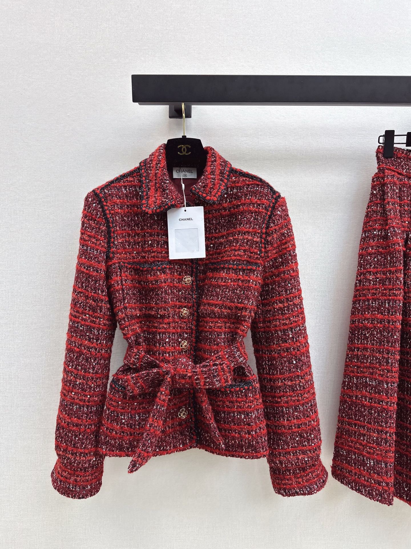 🎄Xmas🎄25FW latest temperament exquisite woven jacket