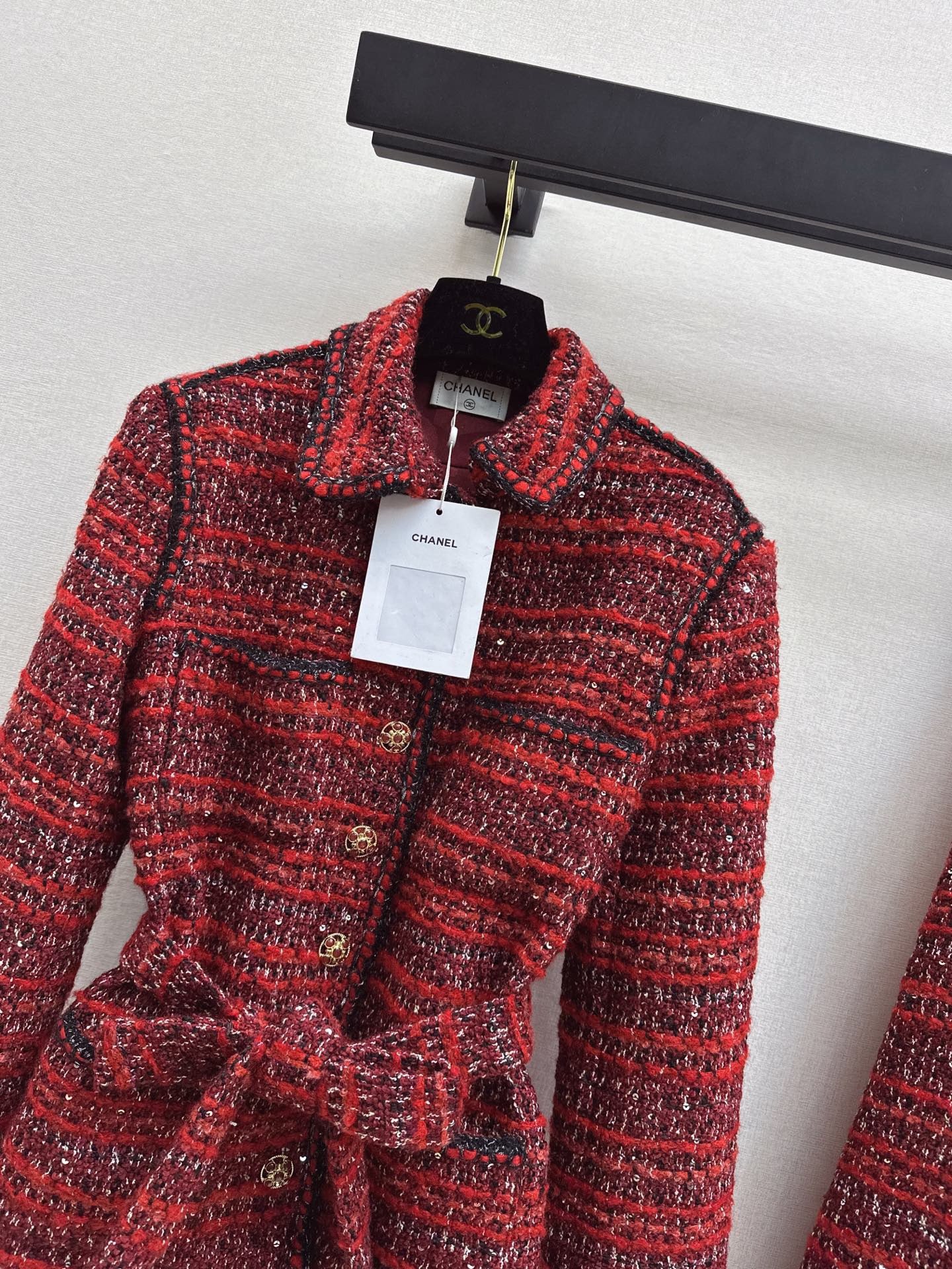 🎄Xmas🎄25FW latest temperament exquisite woven jacket