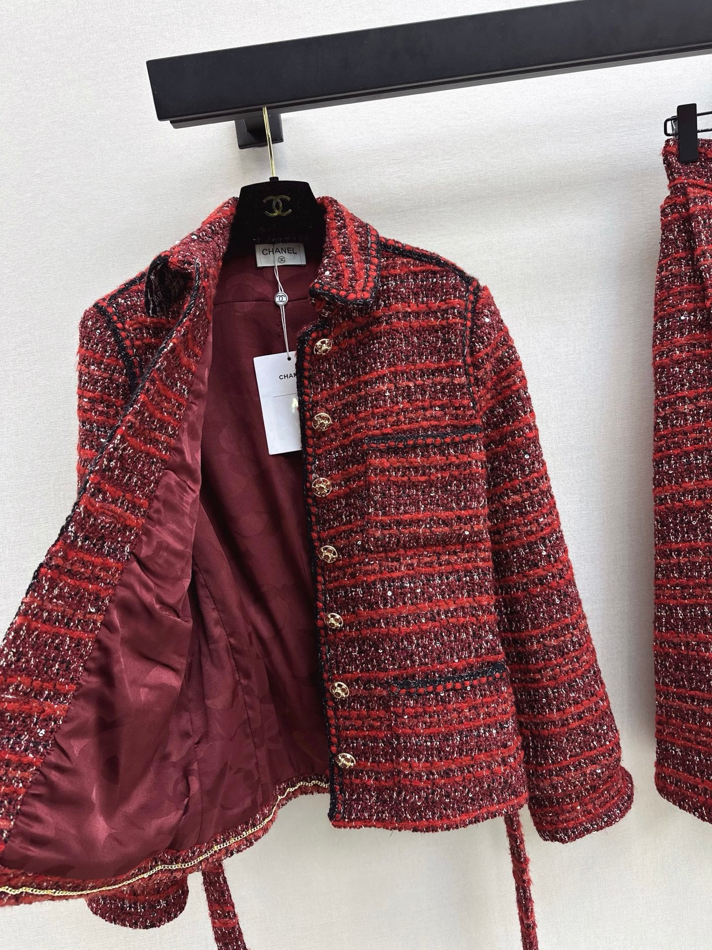 🎄Xmas🎄25FW latest temperament exquisite woven jacket