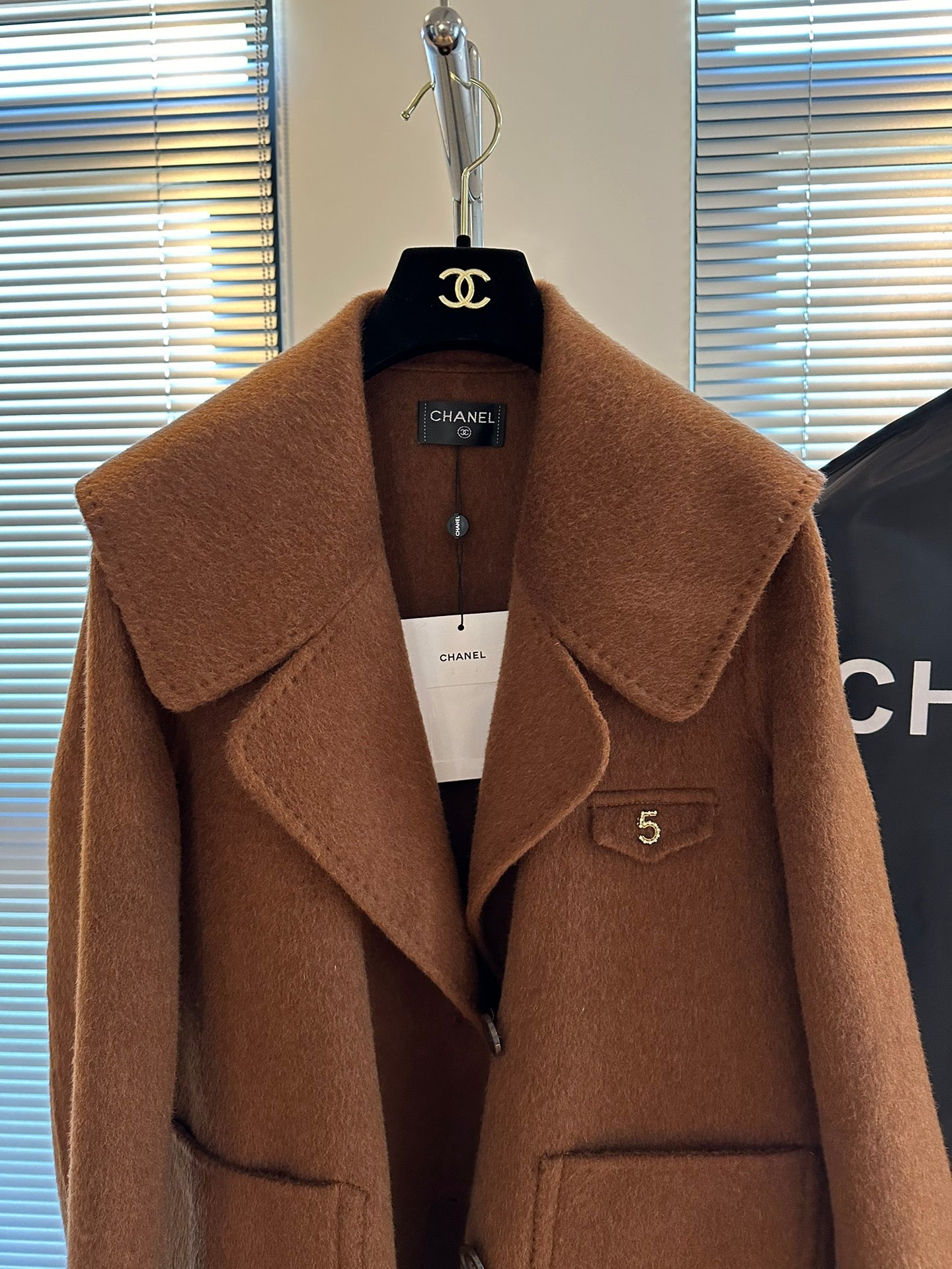 25FW New N5 Exquisite Australian Wool Coat