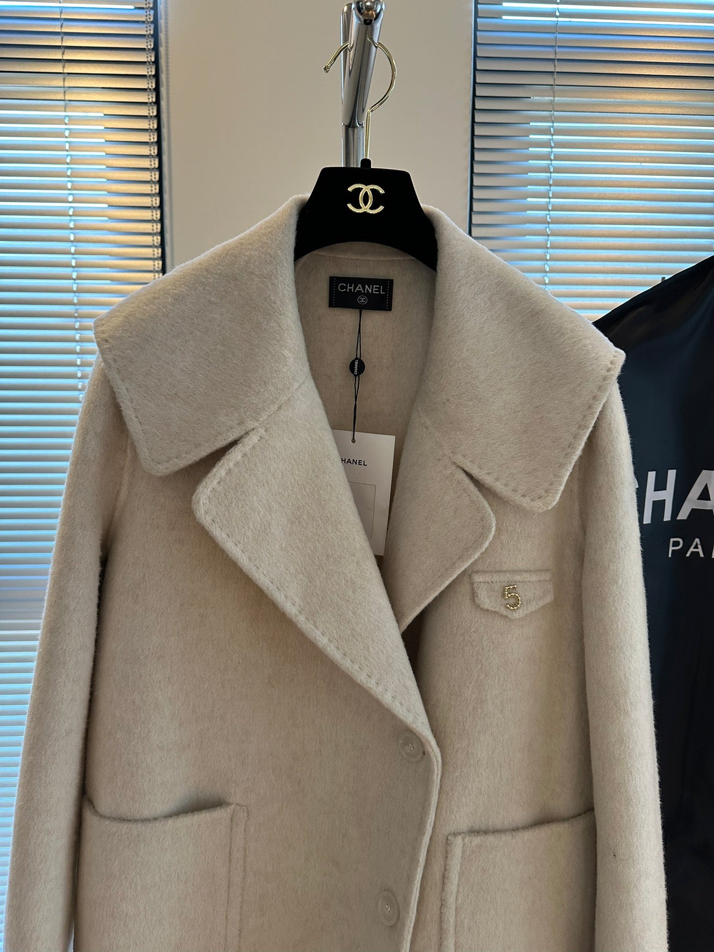 25FW New N5 Exquisite Australian Wool Coat