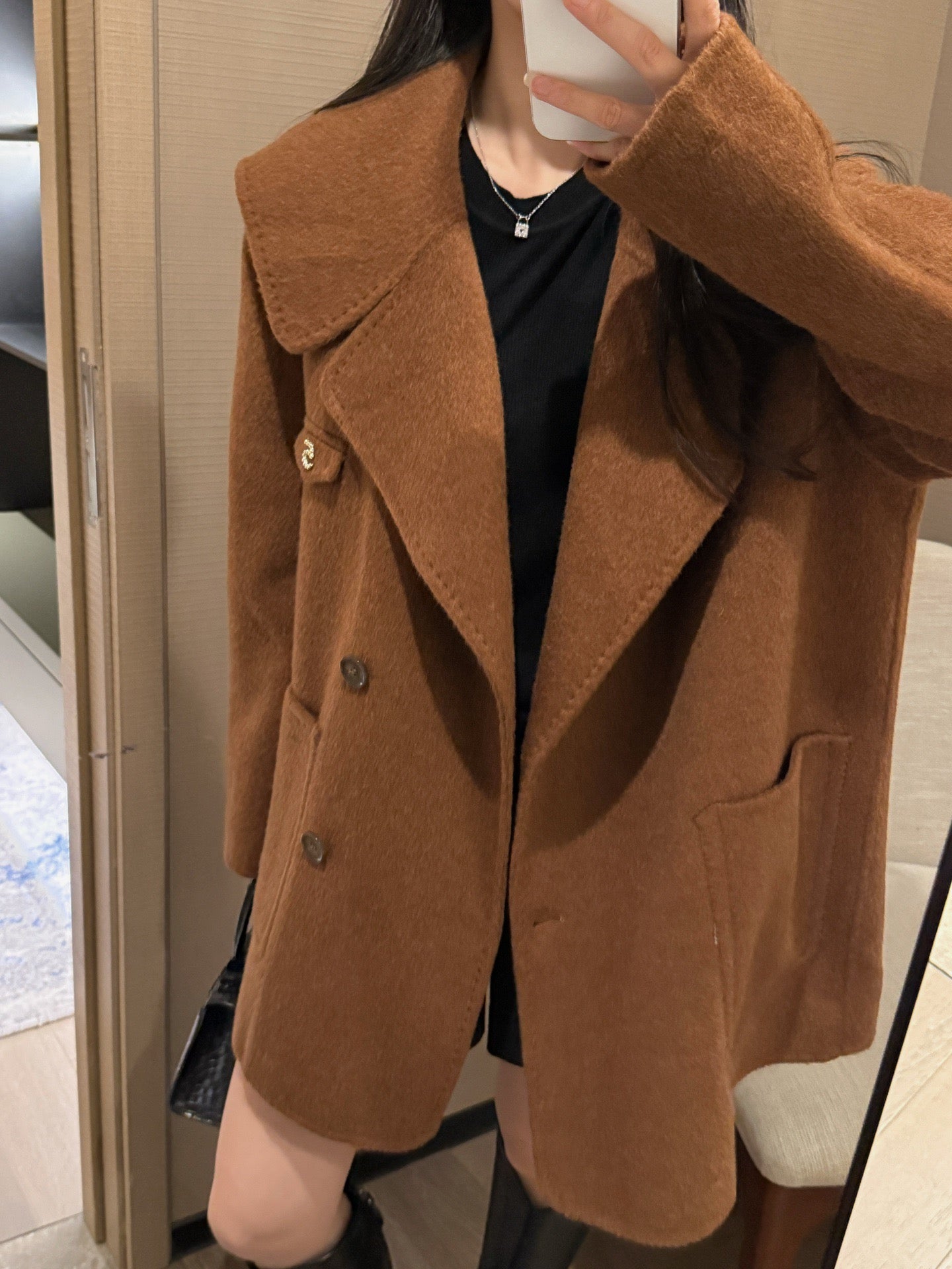 25FW New N5 Exquisite Australian Wool Coat