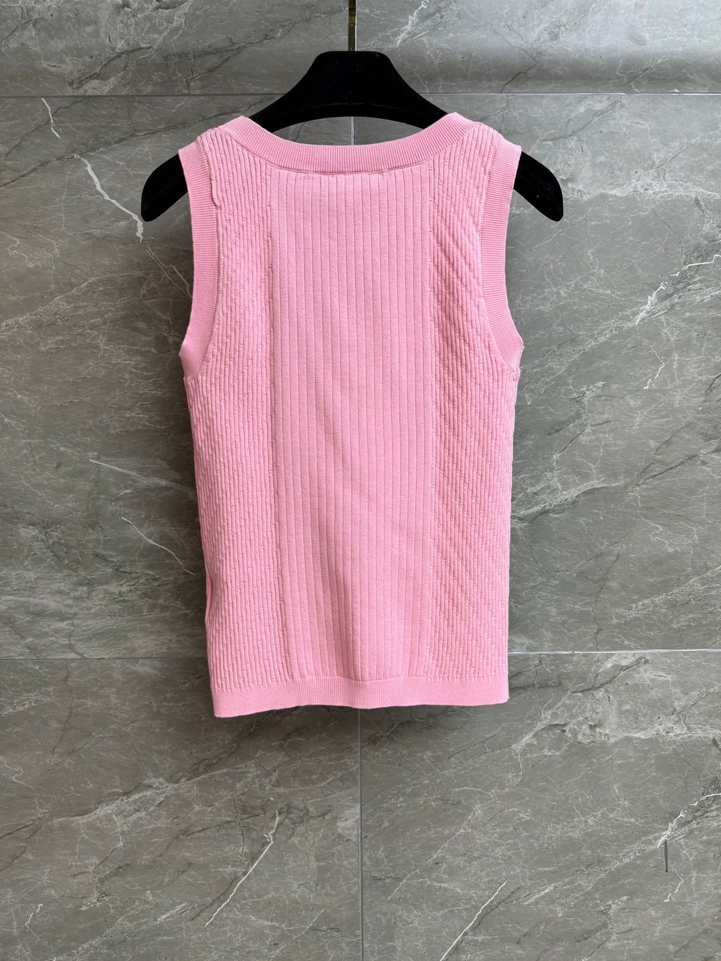 26SS NEW camellia knitted vest