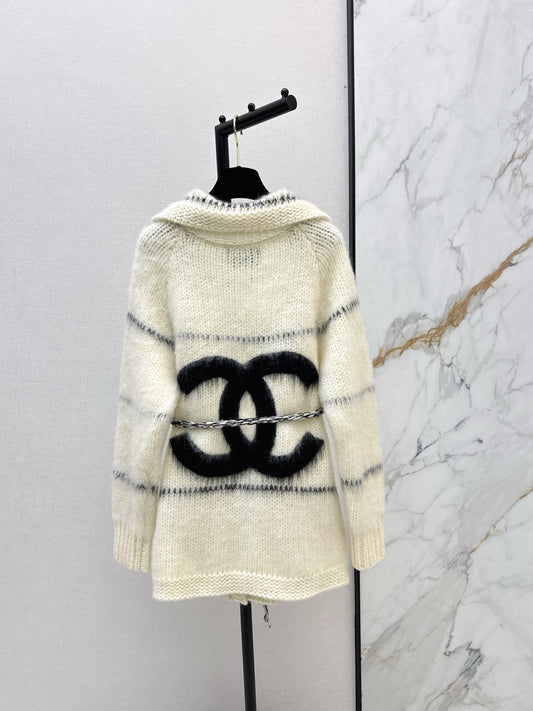 25FW new mohair waistband cardigan