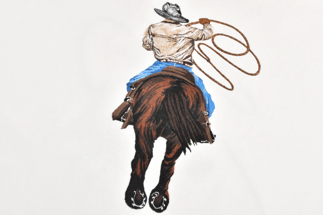 Bedruckter Kapuzenpullover