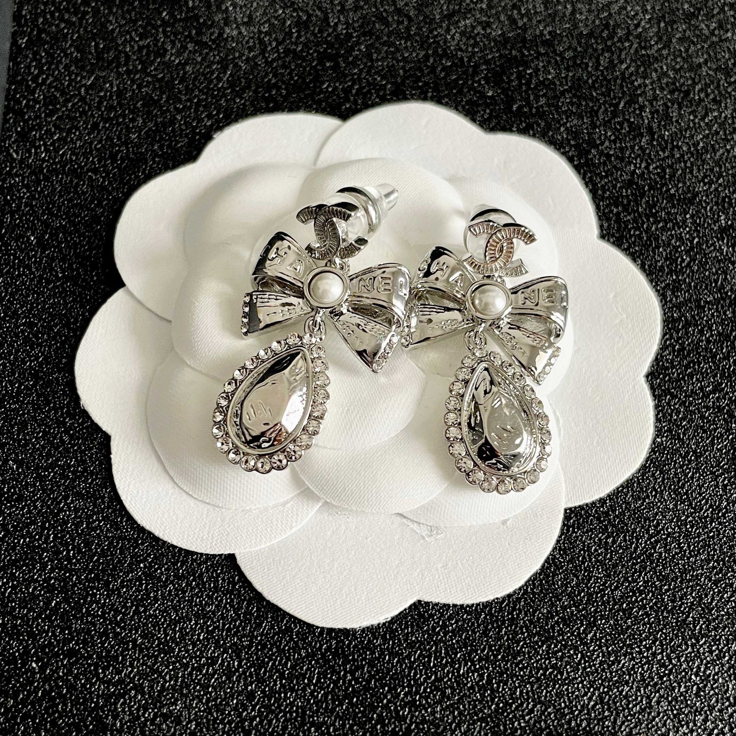 25FW NEW Silver Medieval Stud Earrings