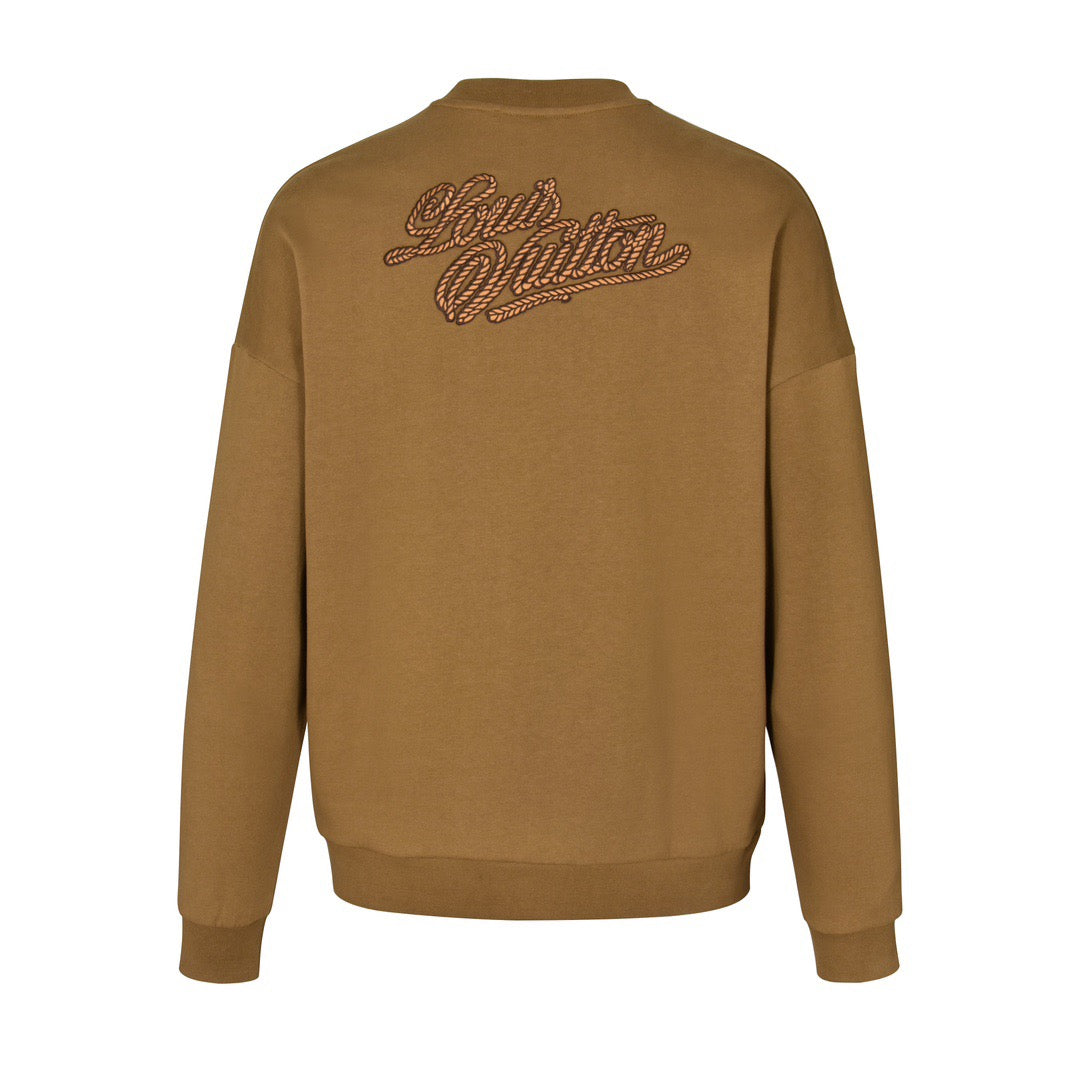 bestickter Kapuzenpullover