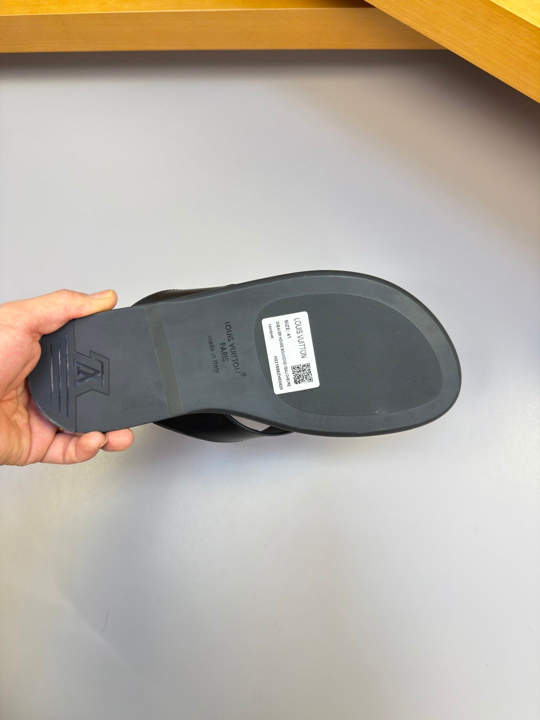 26FW New Casual Leather Flip-Flops