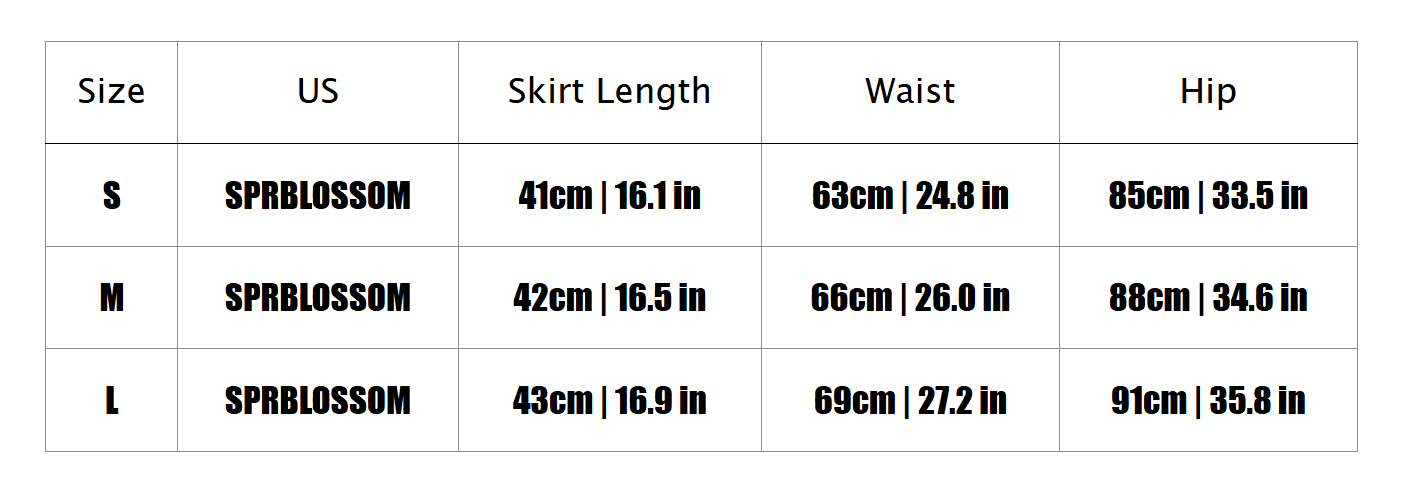 26SS NEW Black and white stripes on the waist + double CLogo centaur skirt