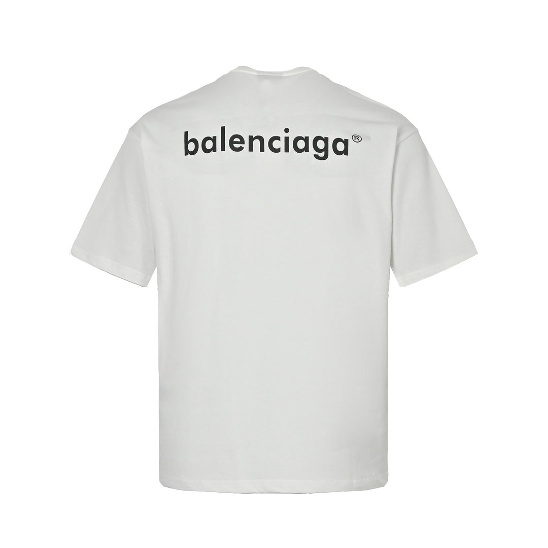 M-label printed short sleeved