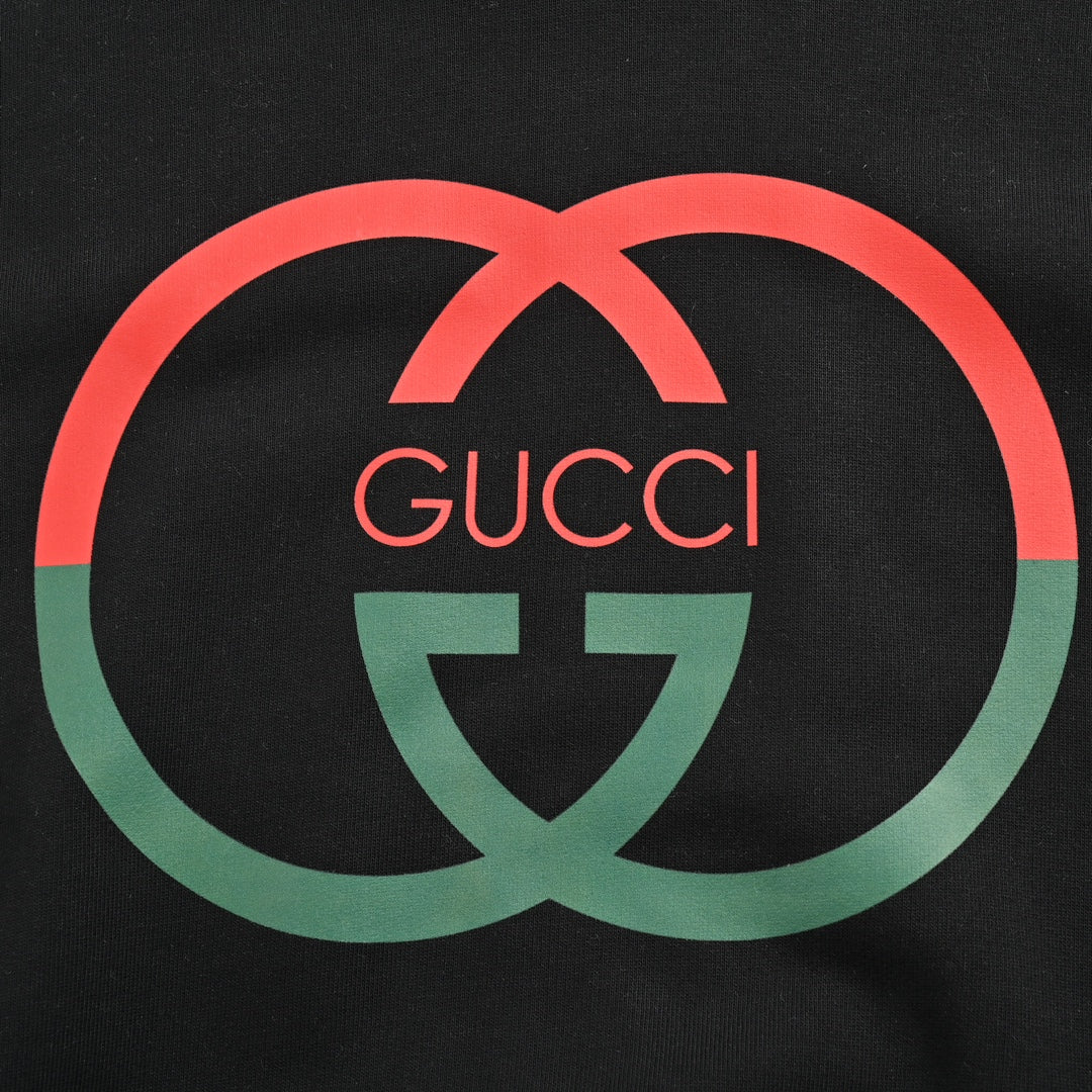 Large Double G printed hooded sweatshirt