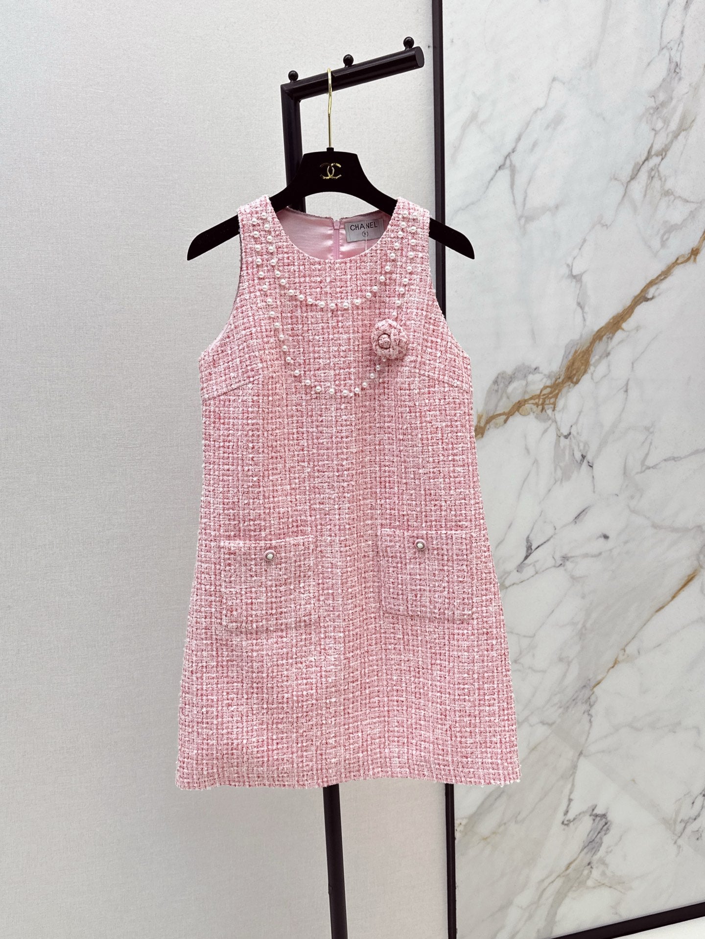 🔥HOT🔥25FW early autumn series lady style sleeveless dress