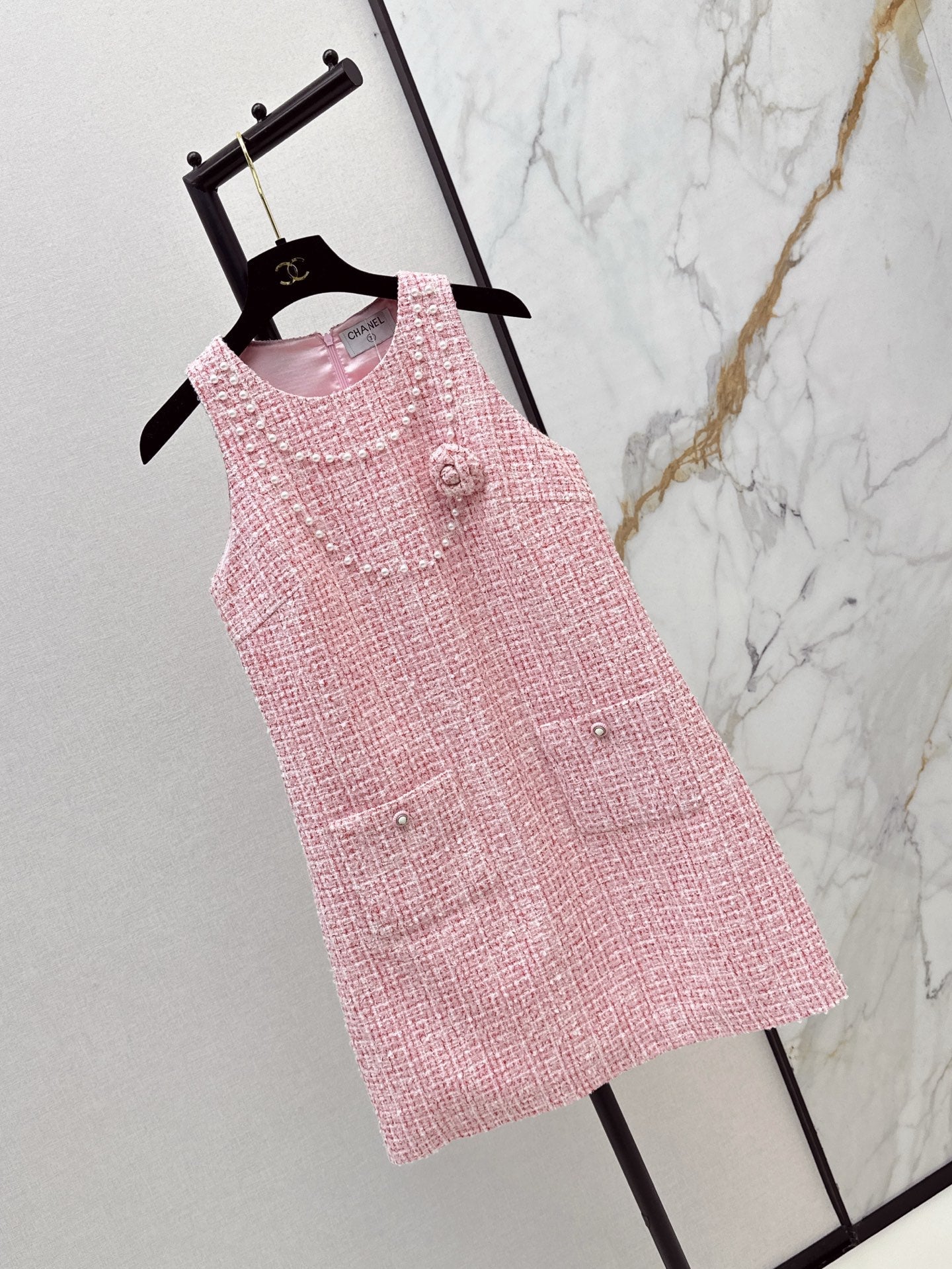 🔥HOT🔥25FW early autumn series lady style sleeveless dress