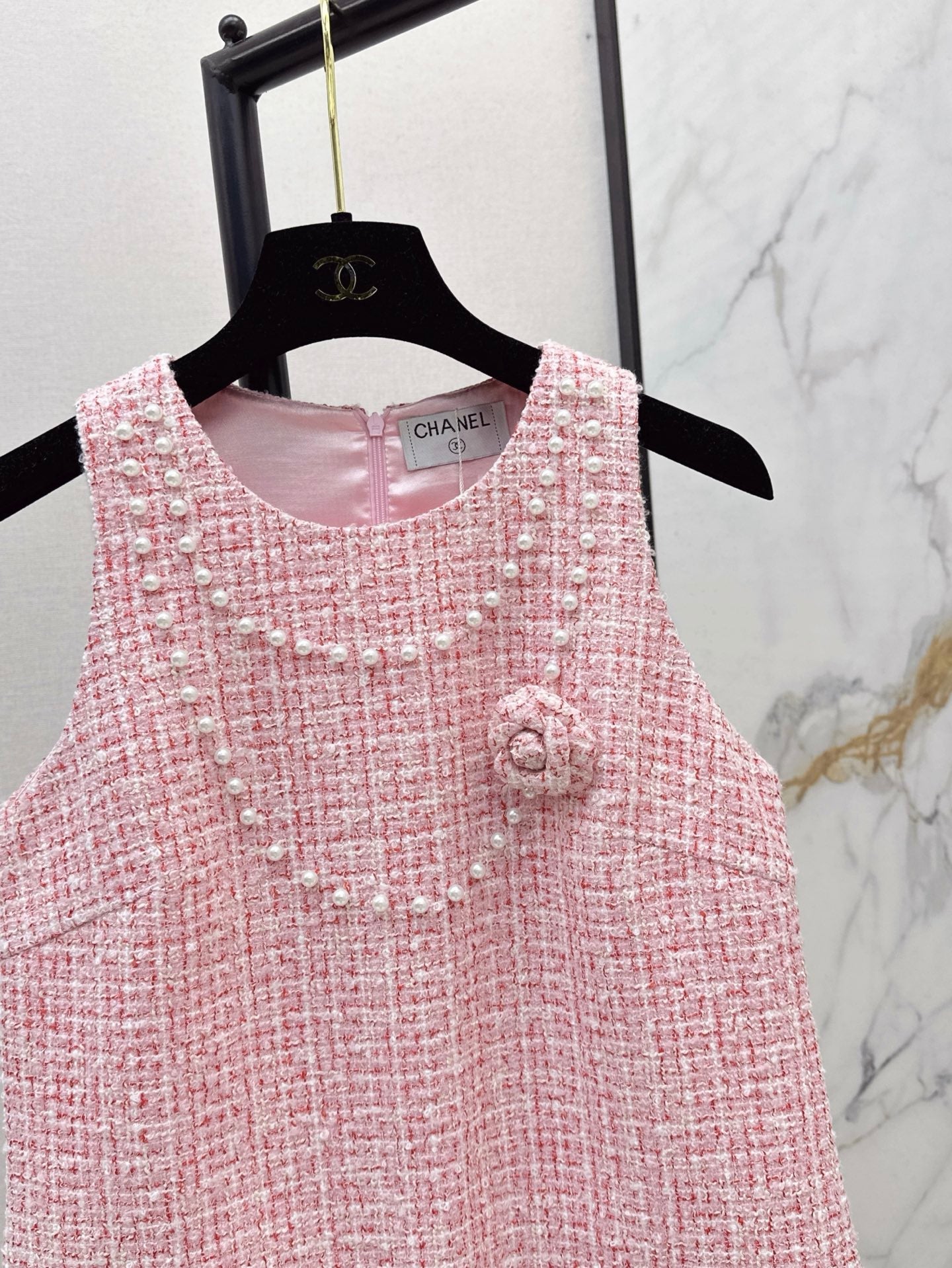 🔥HOT🔥25FW early autumn series lady style sleeveless dress