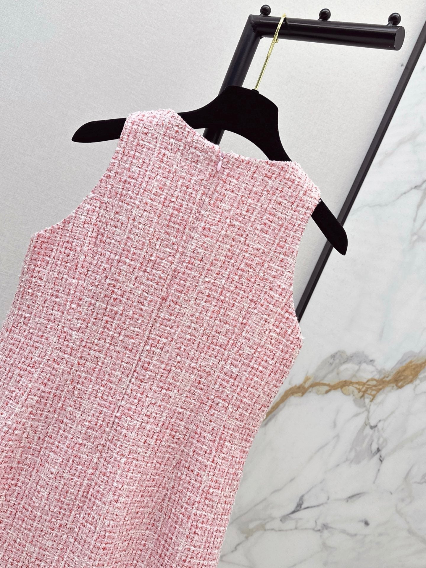 🔥HOT🔥25FW early autumn series lady style sleeveless dress