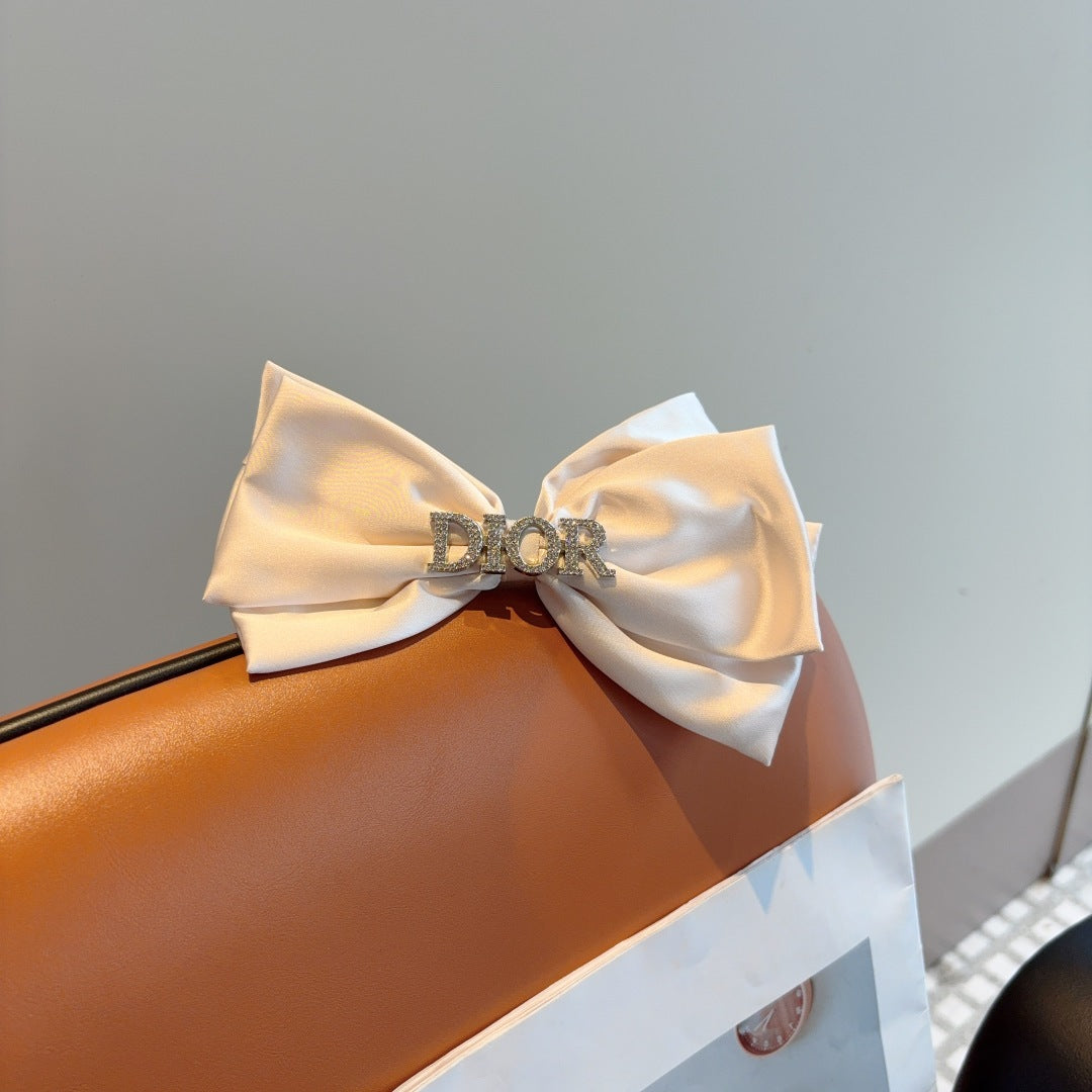 25FW NEW celebrity style bow hair clip