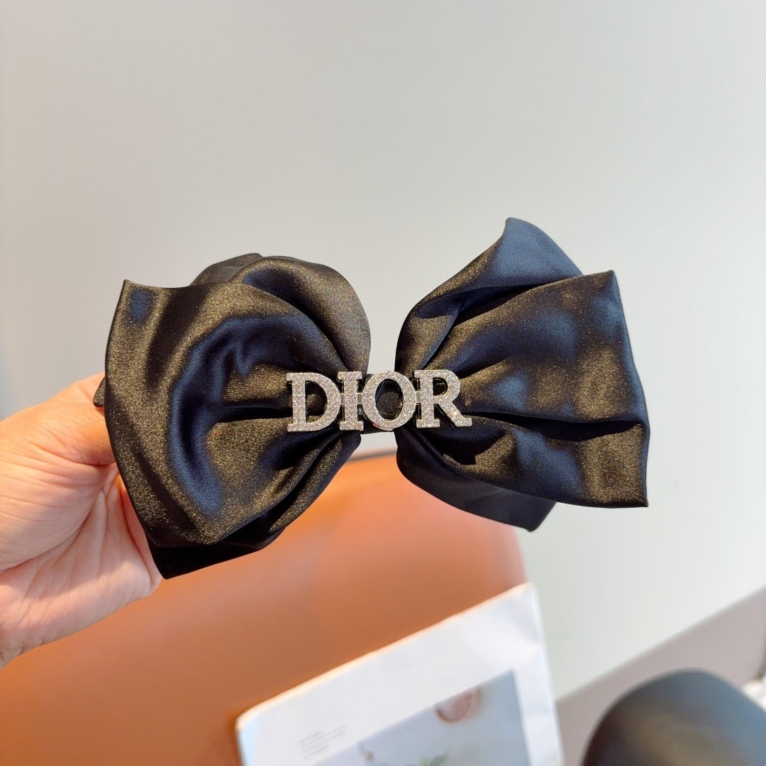 25FW NEW celebrity style bow hair clip
