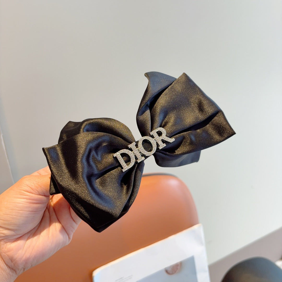 25FW NEW celebrity style bow hair clip