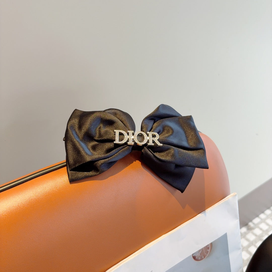 25FW NEW celebrity style bow hair clip