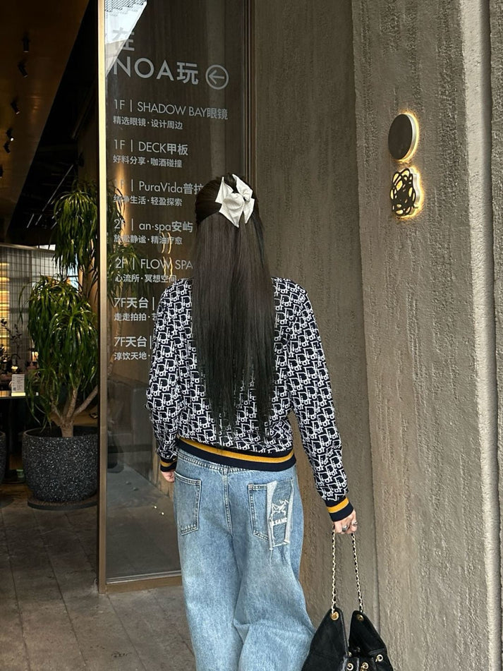 🔥HOT🔥 25FW latest V-neck jacquard knitted cardigan