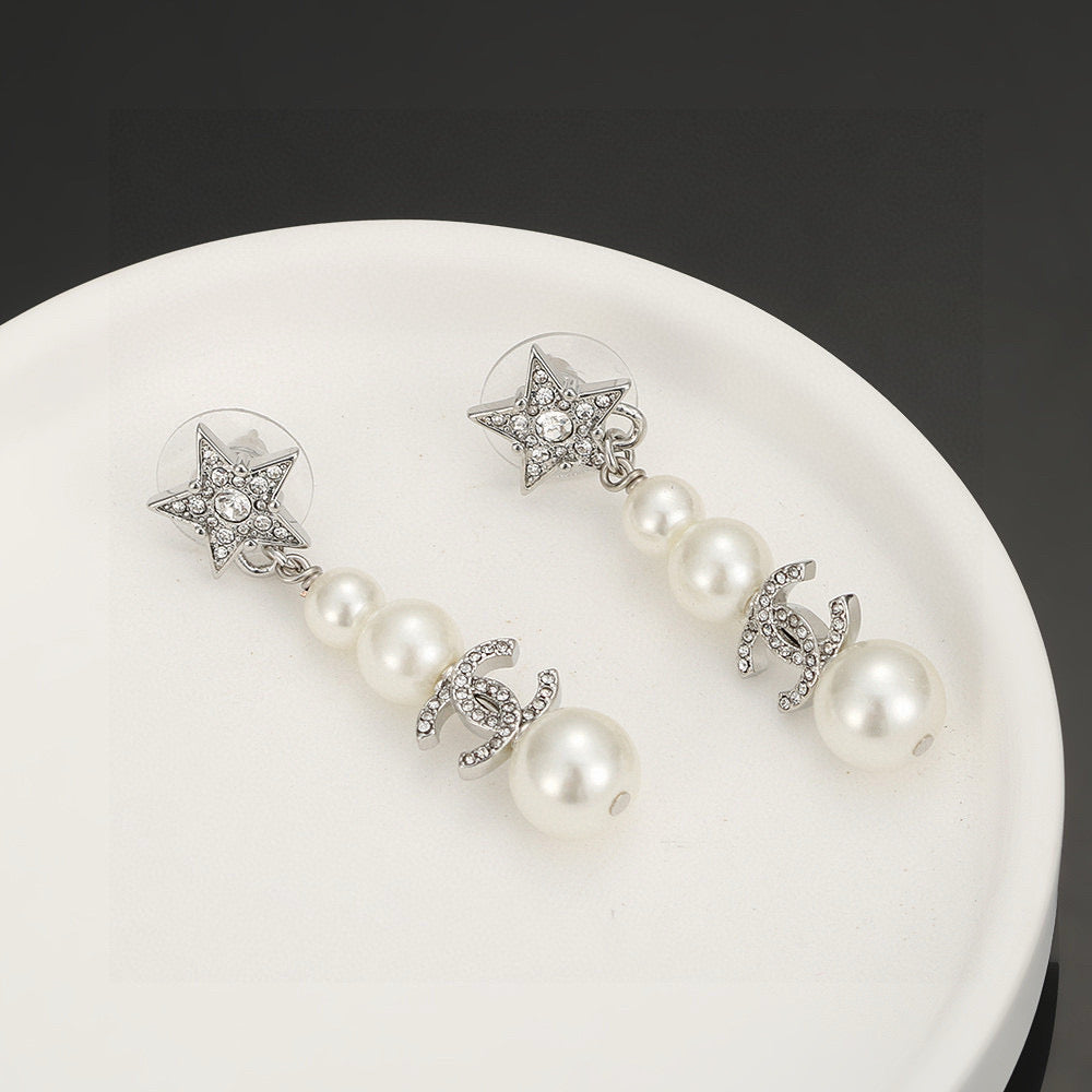 25FW New star earrings