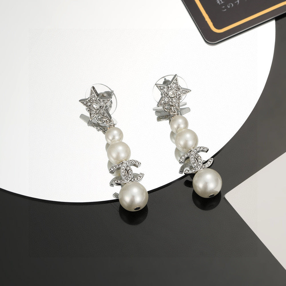 25FW New star earrings