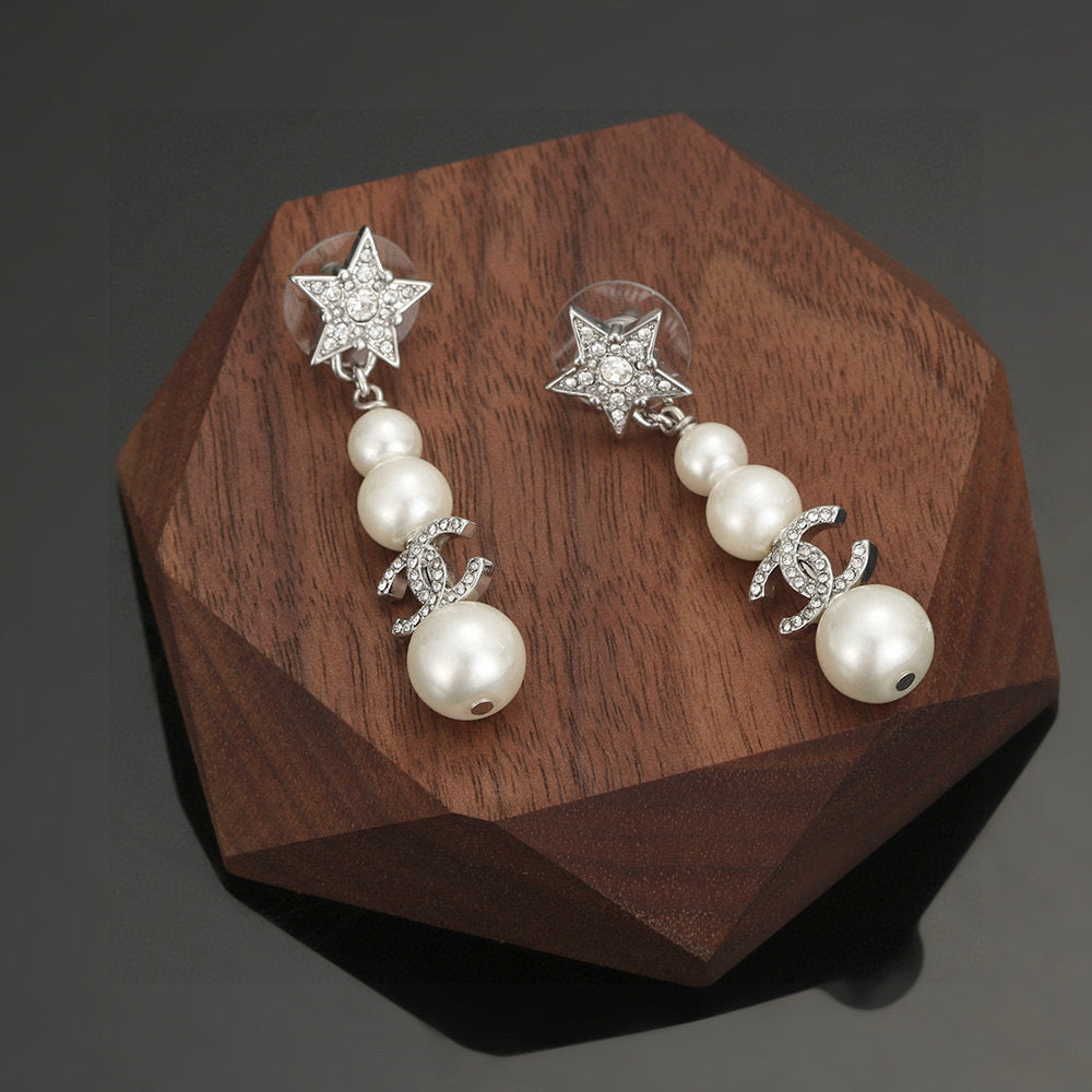 25FW New star earrings