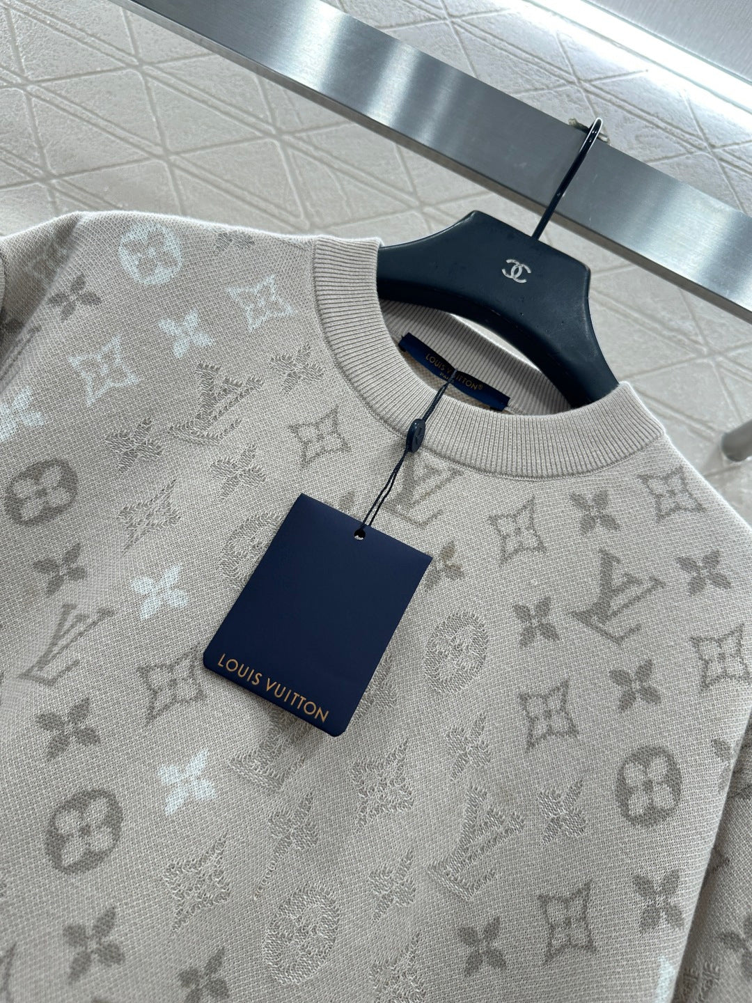 2025FW new letter jacquard knitted short sleeves