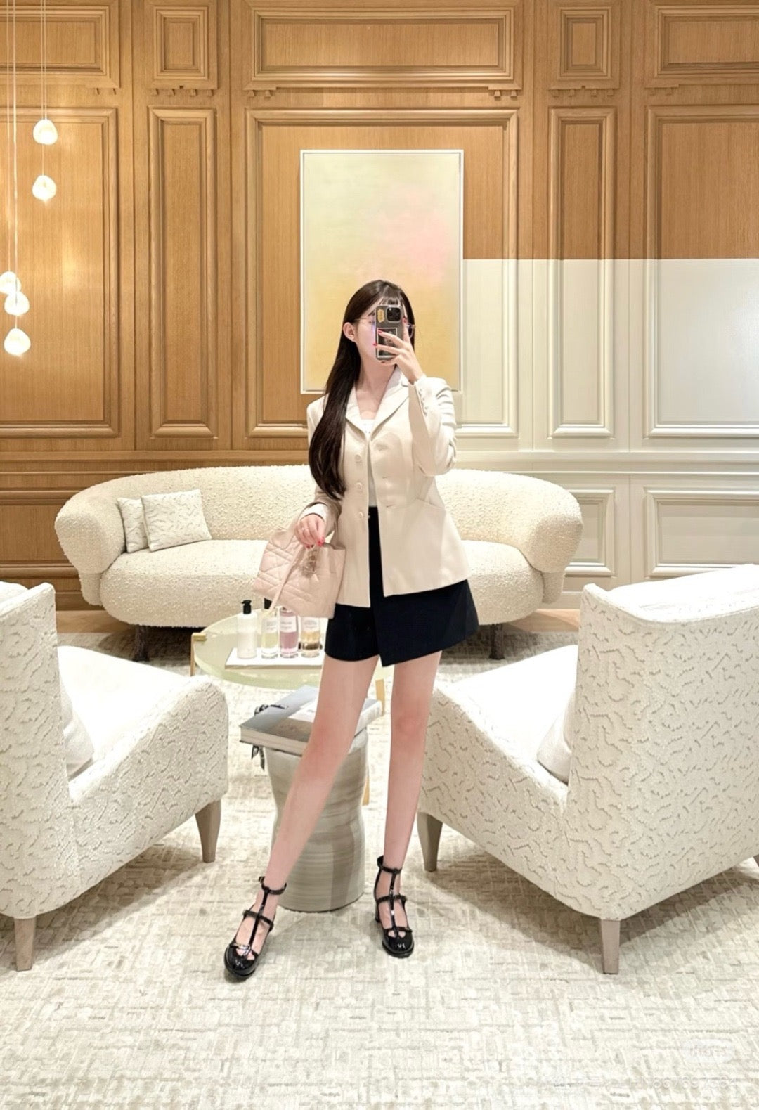 25FW autumn and winter latest style lapel waist blazer🩷