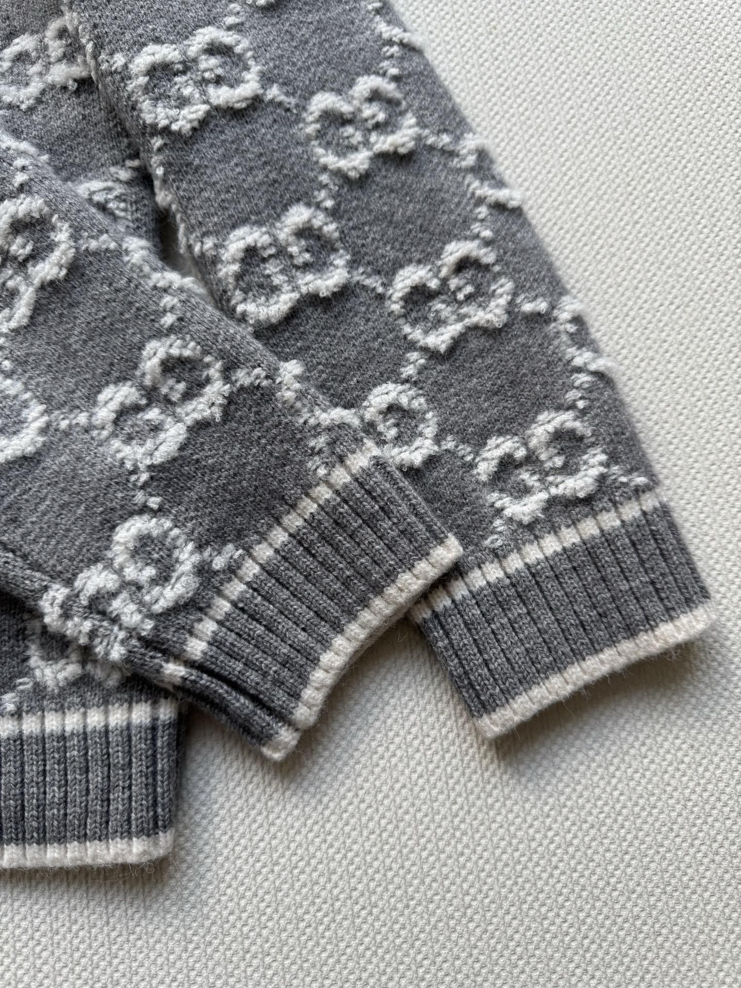 🔥HOT🔥25FW autumn and winter new model stand collar all-print zipper cardigan