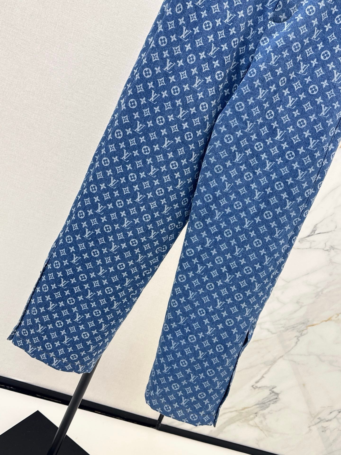 25FW new hooded teddy wool jeans