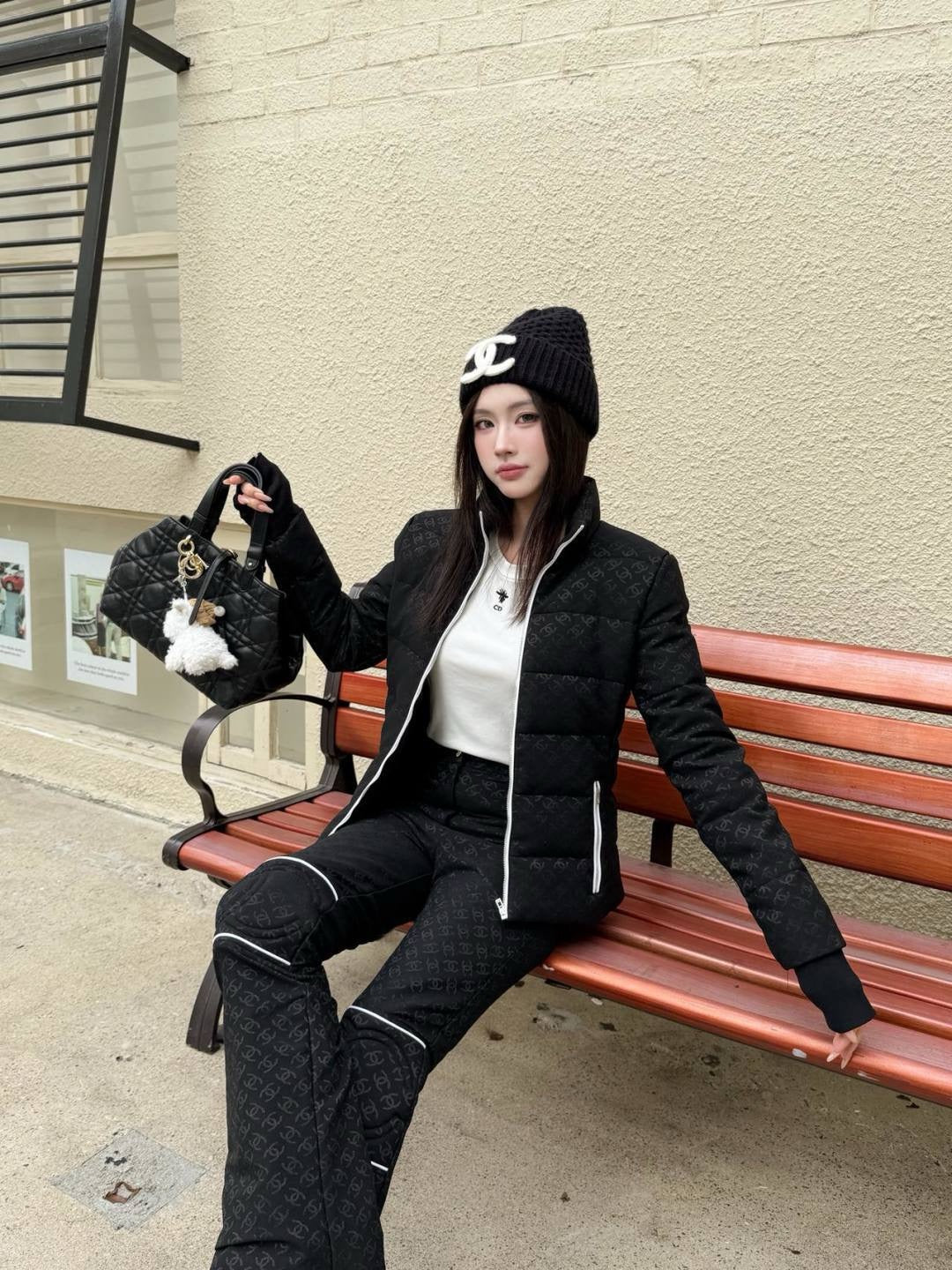 25FW latest autumn and winter ski series down pants