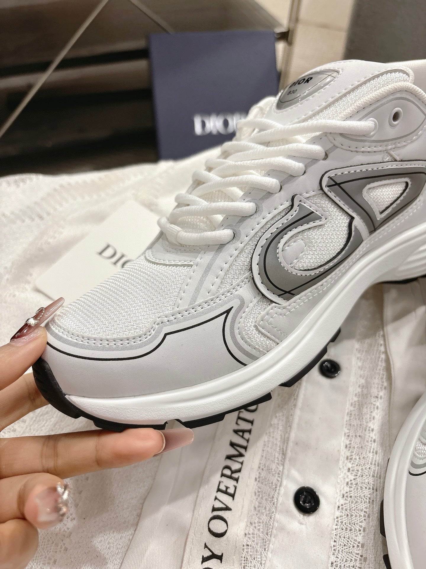 Retro style B30 new style reflective design Star couple sneakers