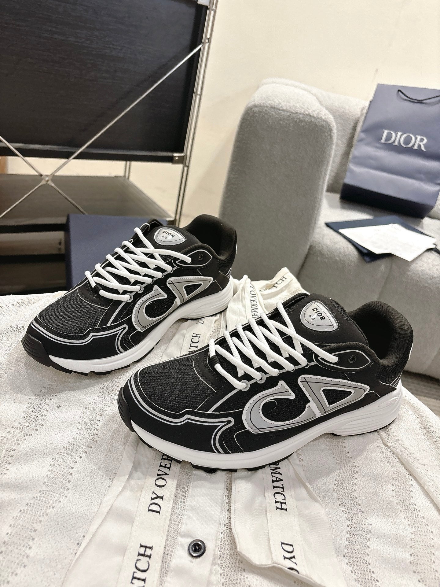 Retro style B30 new style reflective design Star couple sneakers