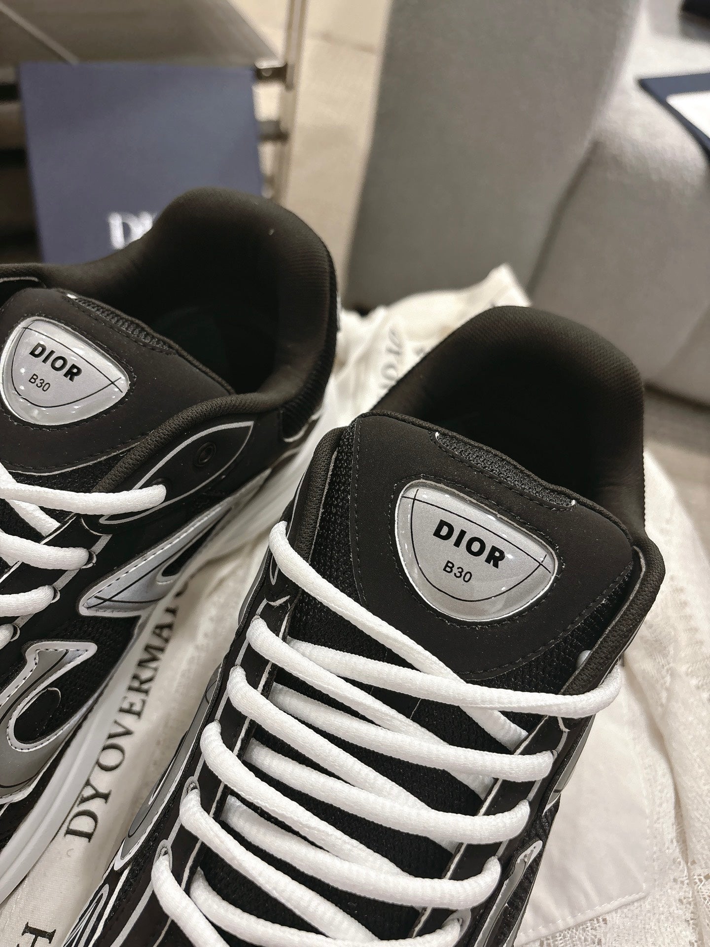 Retro style B30 new style reflective design Star couple sneakers