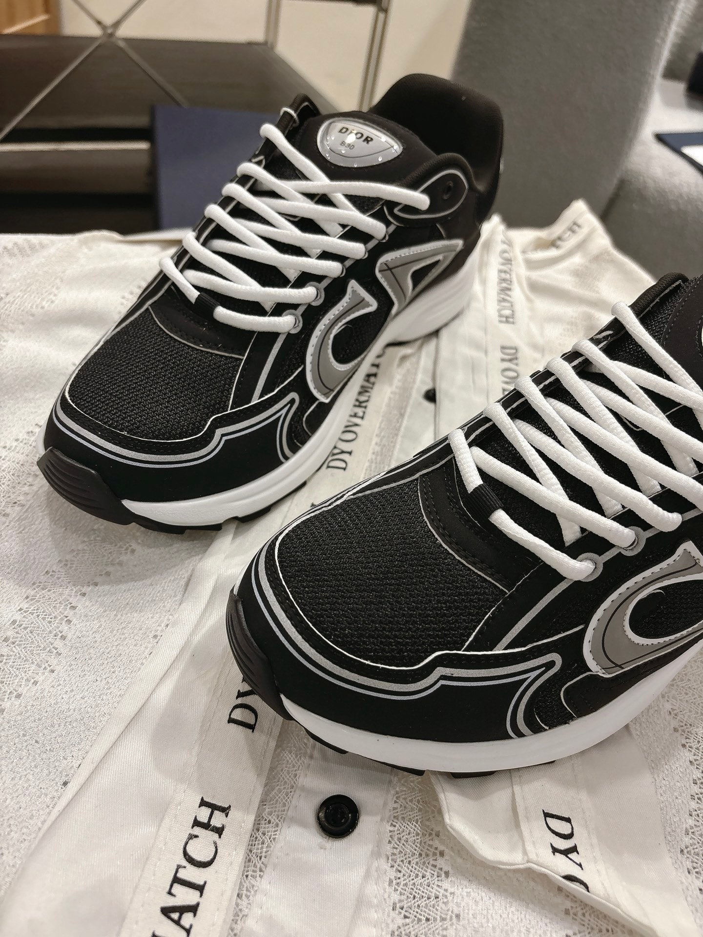 Retro style B30 new style reflective design Star couple sneakers