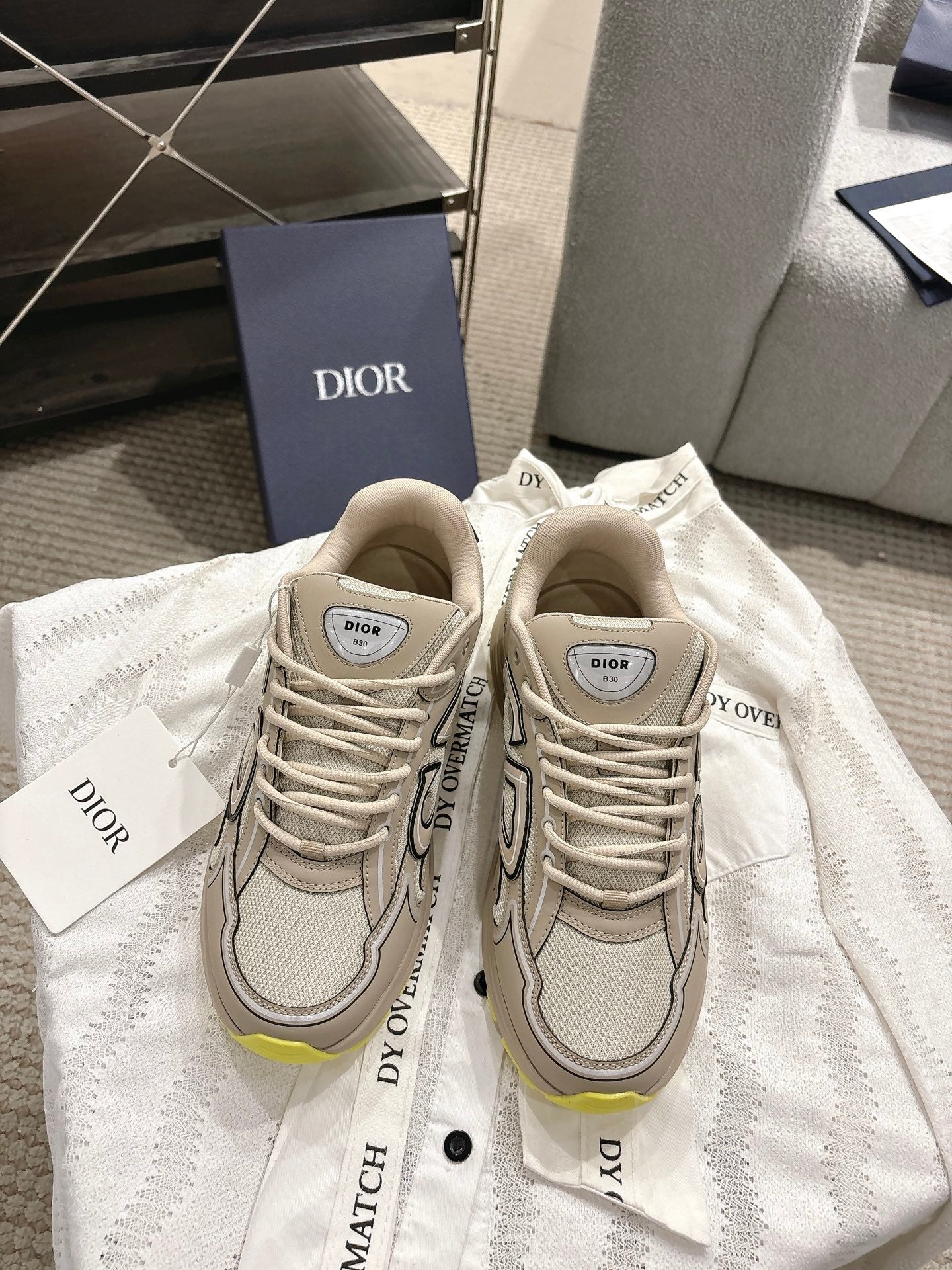 Retro style B30 new style reflective design Star couple sneakers