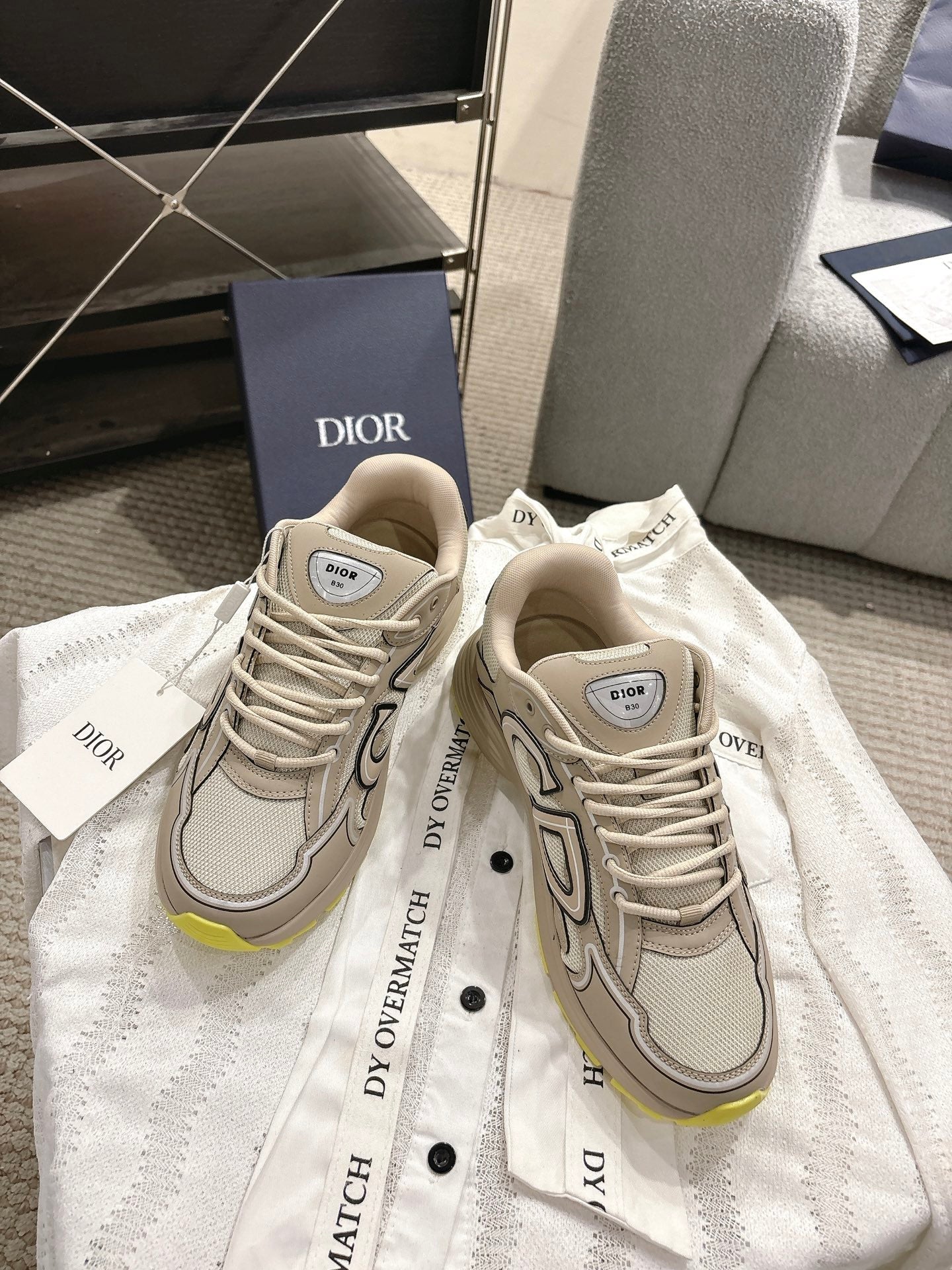 Retro style B30 new style reflective design Star couple sneakers