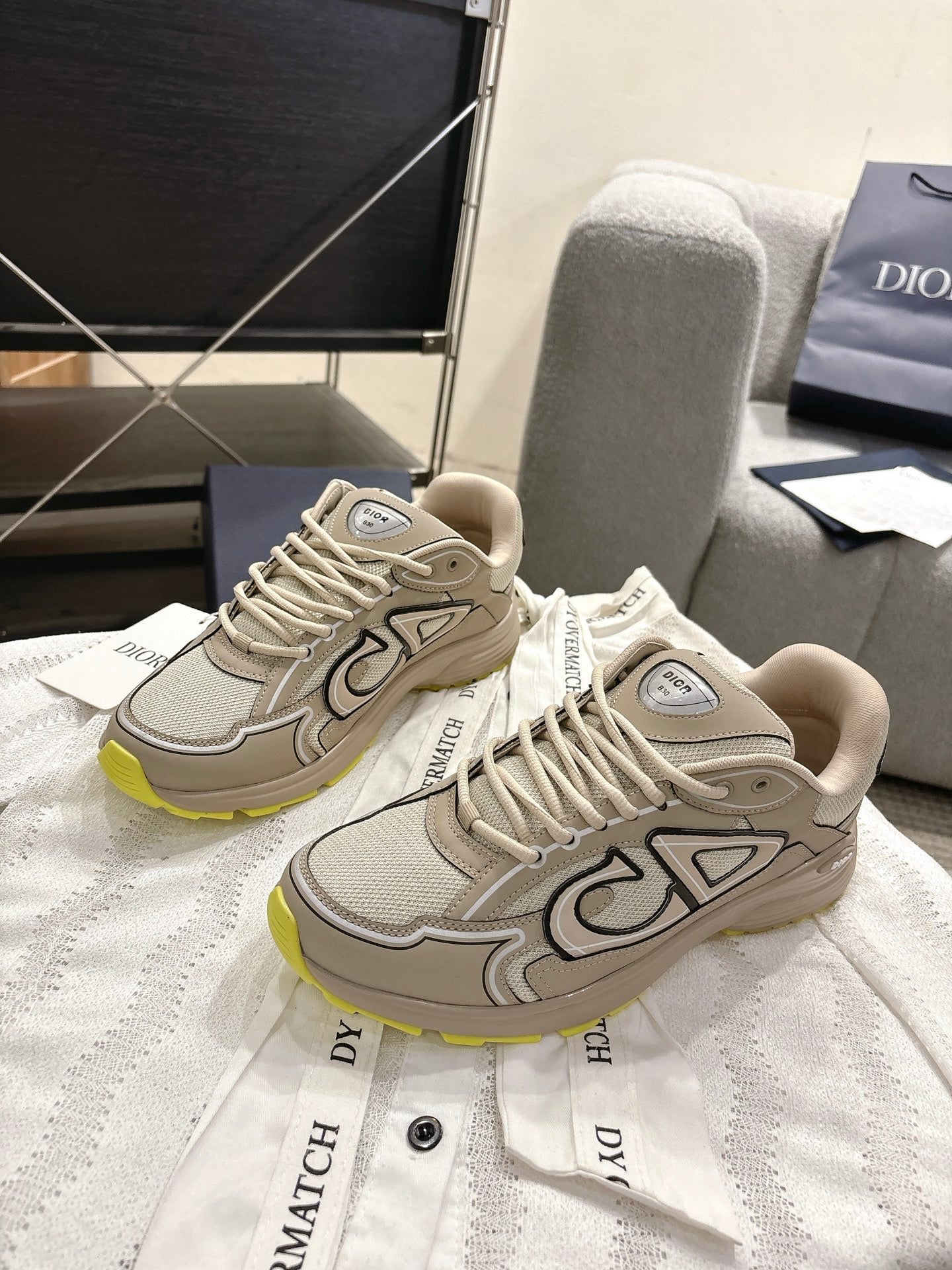 Retro style B30 new style reflective design Star couple sneakers