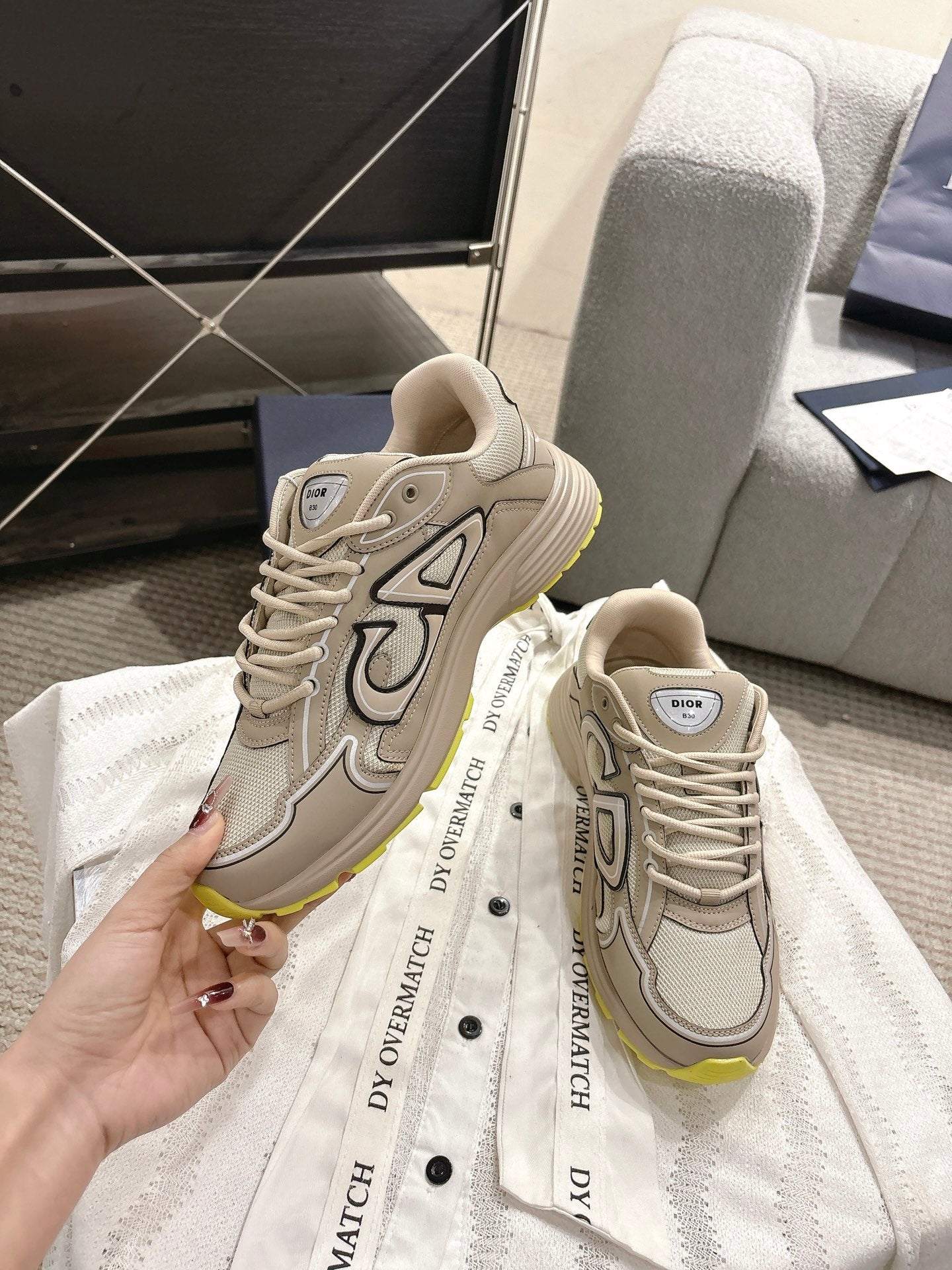 Retro style B30 new style reflective design Star couple sneakers