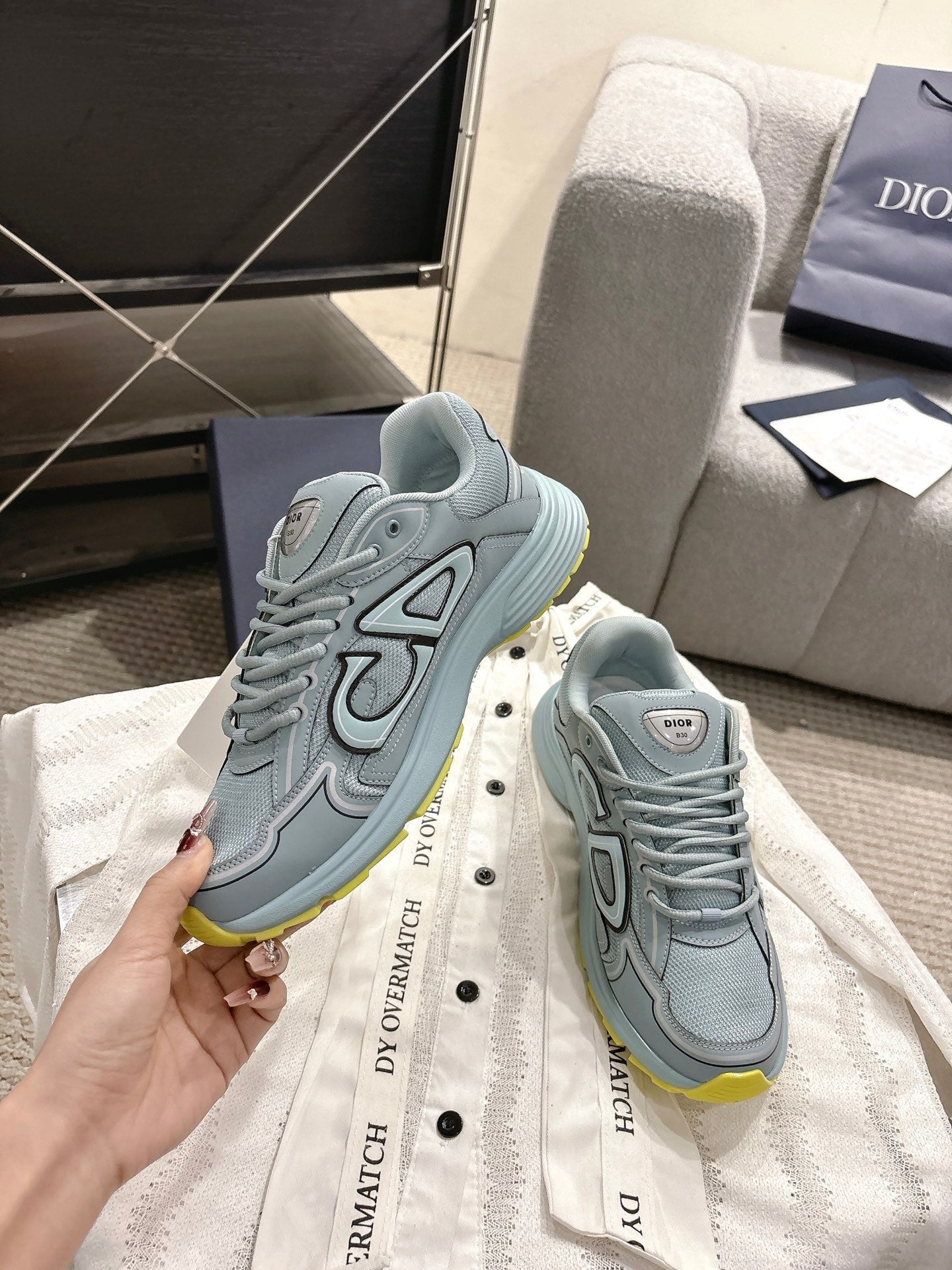 Retro style B30 new style reflective design Star couple sneakers